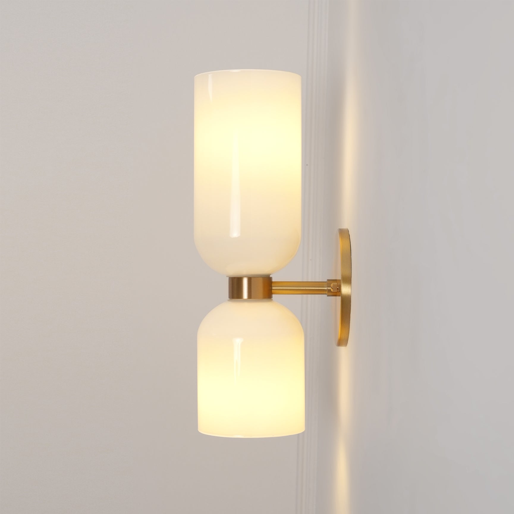 Edie Modern Minimalist Glass Wall Lamp - Letslighting