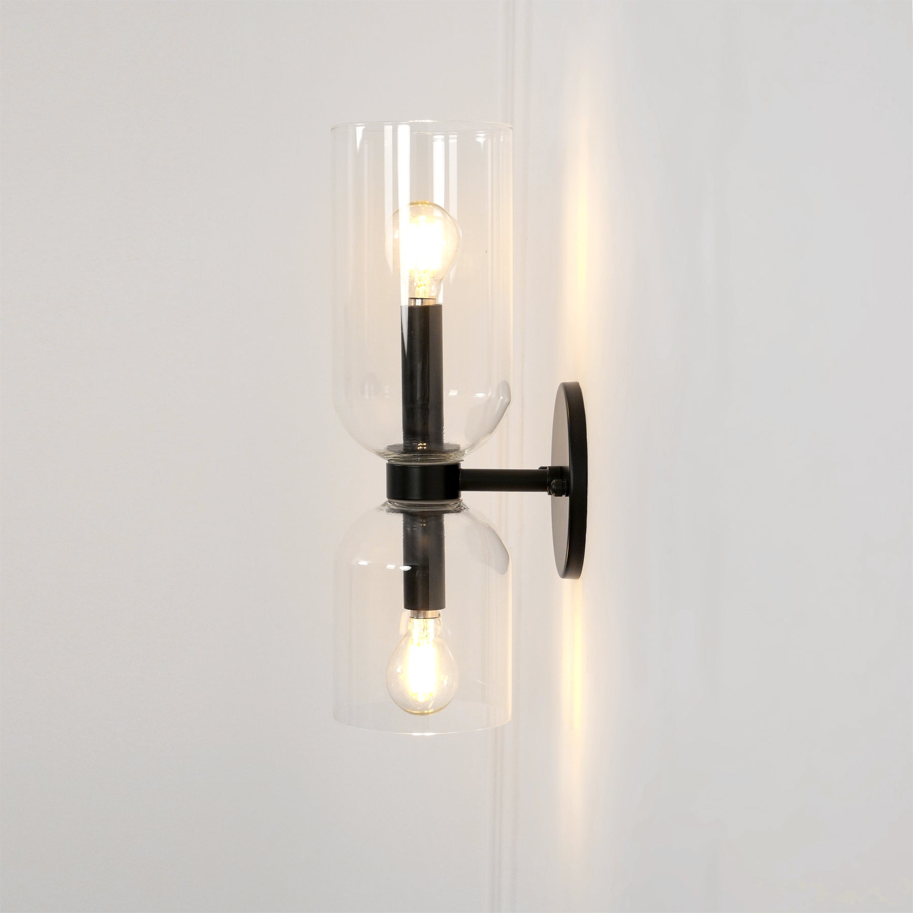 Edie Modern Minimalist Glass Wall Lamp - Letslighting
