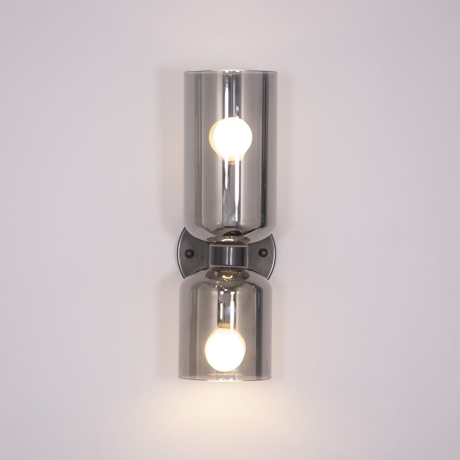 Chime Modern Minimalist Brass Glass Wall Lamp - Letslighting