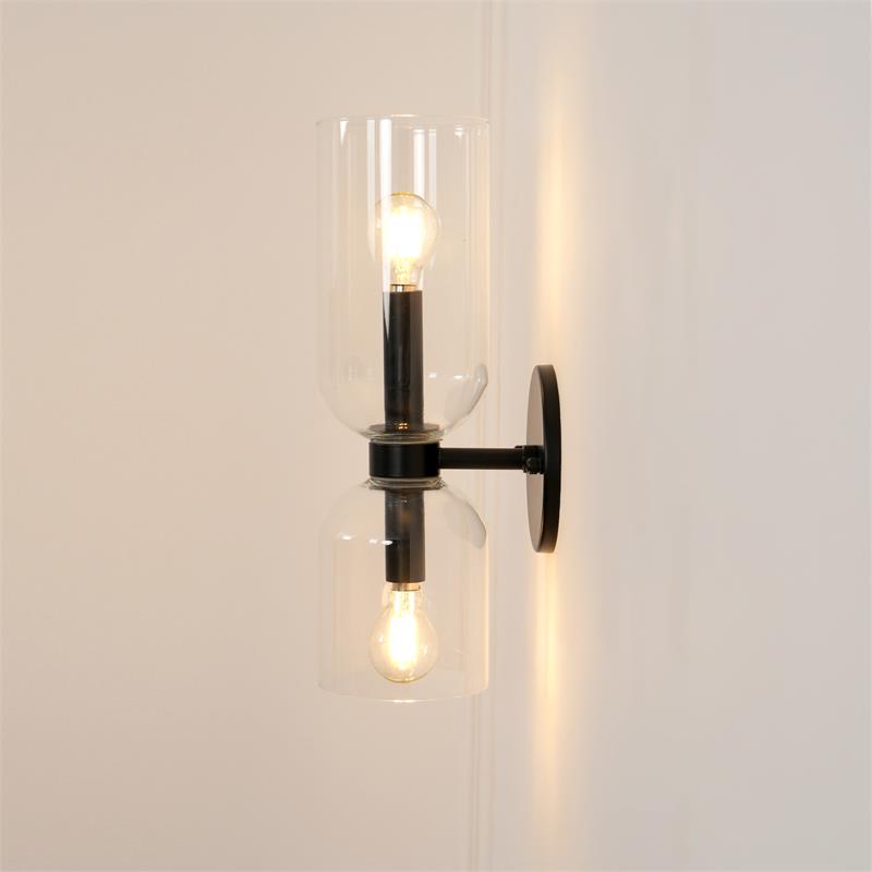 Chime Modern Minimalist Brass Glass Wall Lamp - Letslighting