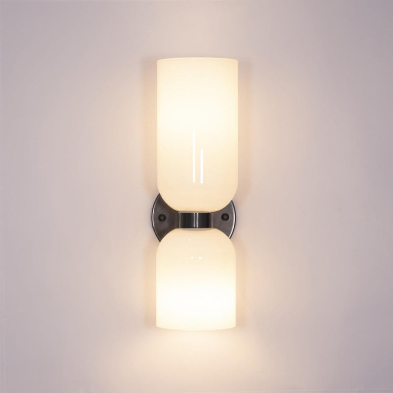 Chime Modern Minimalist Brass Glass Wall Lamp - Letslighting
