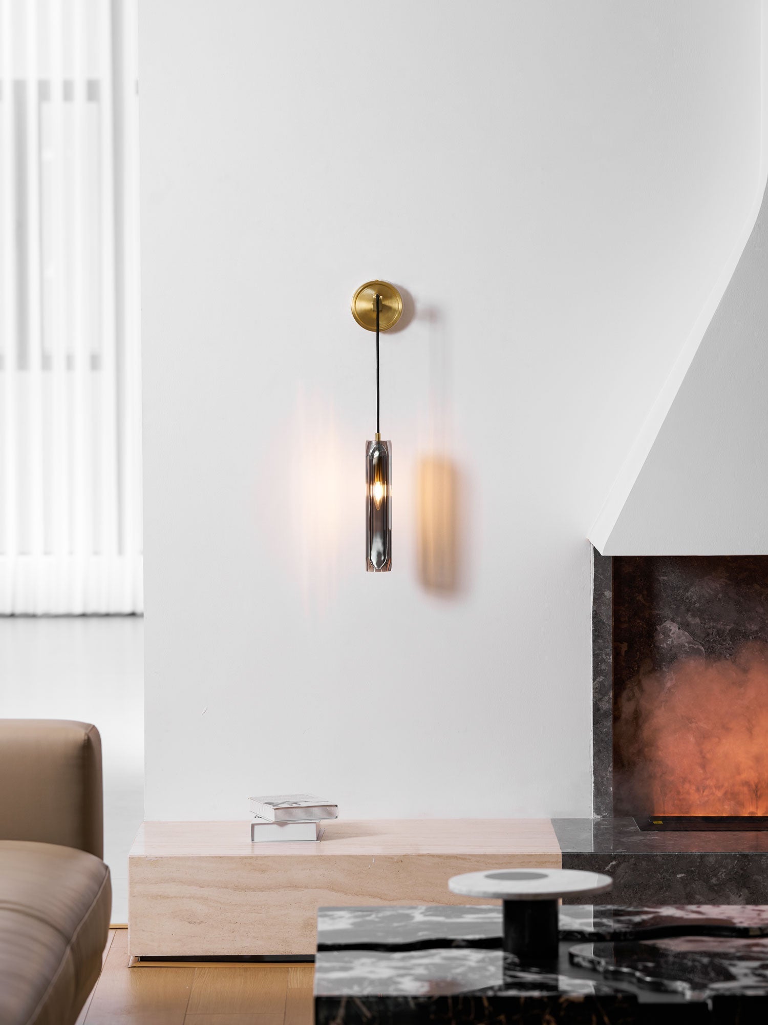 Zodorila Modern Minimalist Series Crystal Wall Lamp - Letslighting