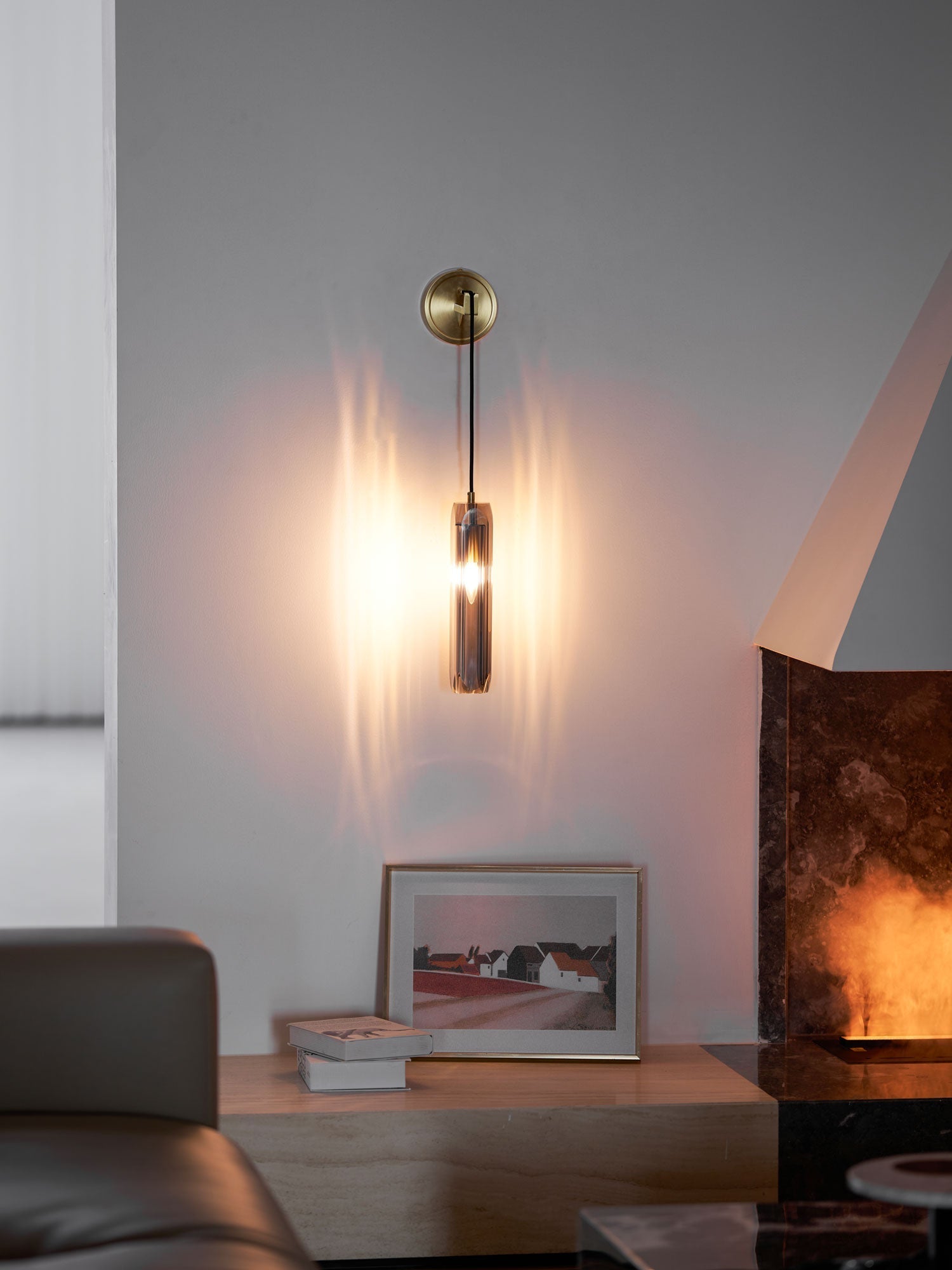 Zodorila Modern Minimalist Series Crystal Wall Lamp - Letslighting