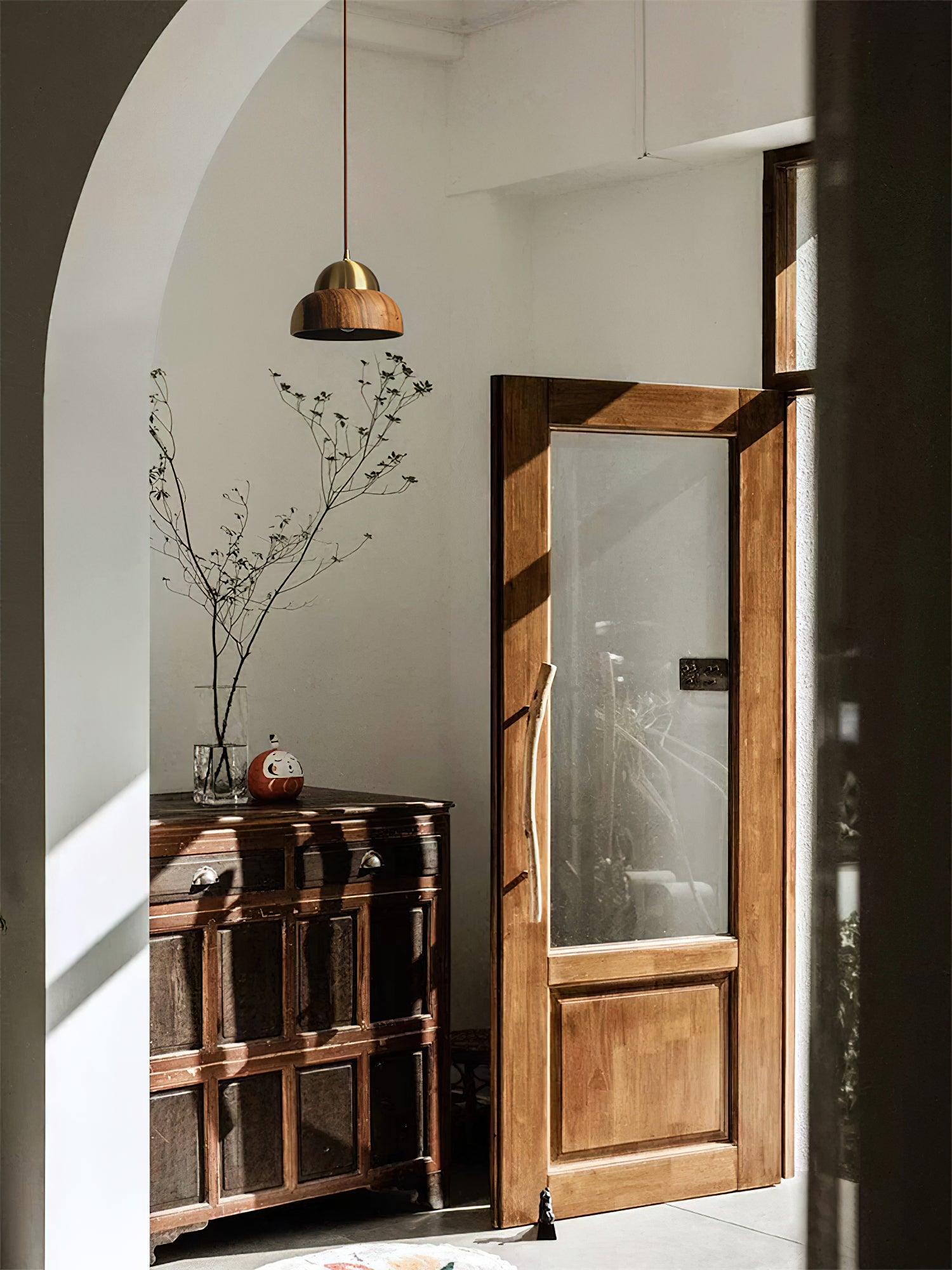 Bronze Rustic Brass Pendant Light - Letslighting