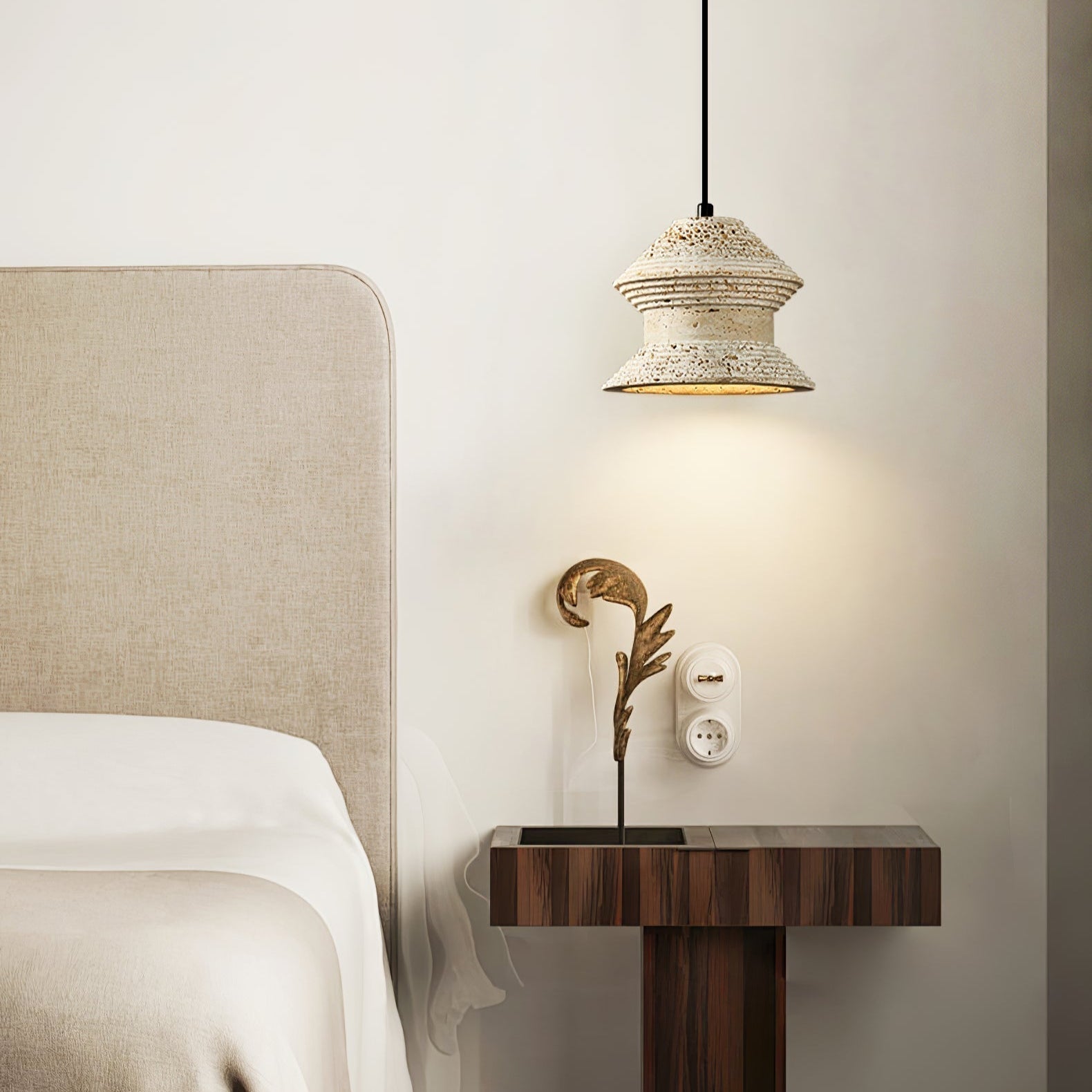 Eira Travertine Pendant Light - Letslighting