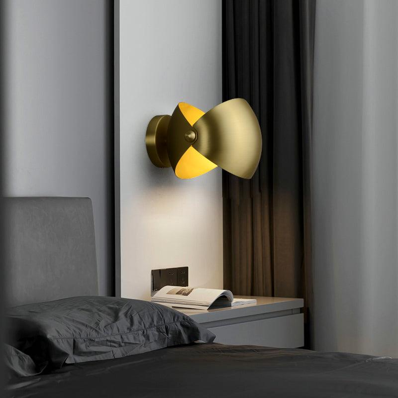 Luno Elegant Brass Wall Lamp - Letslighting