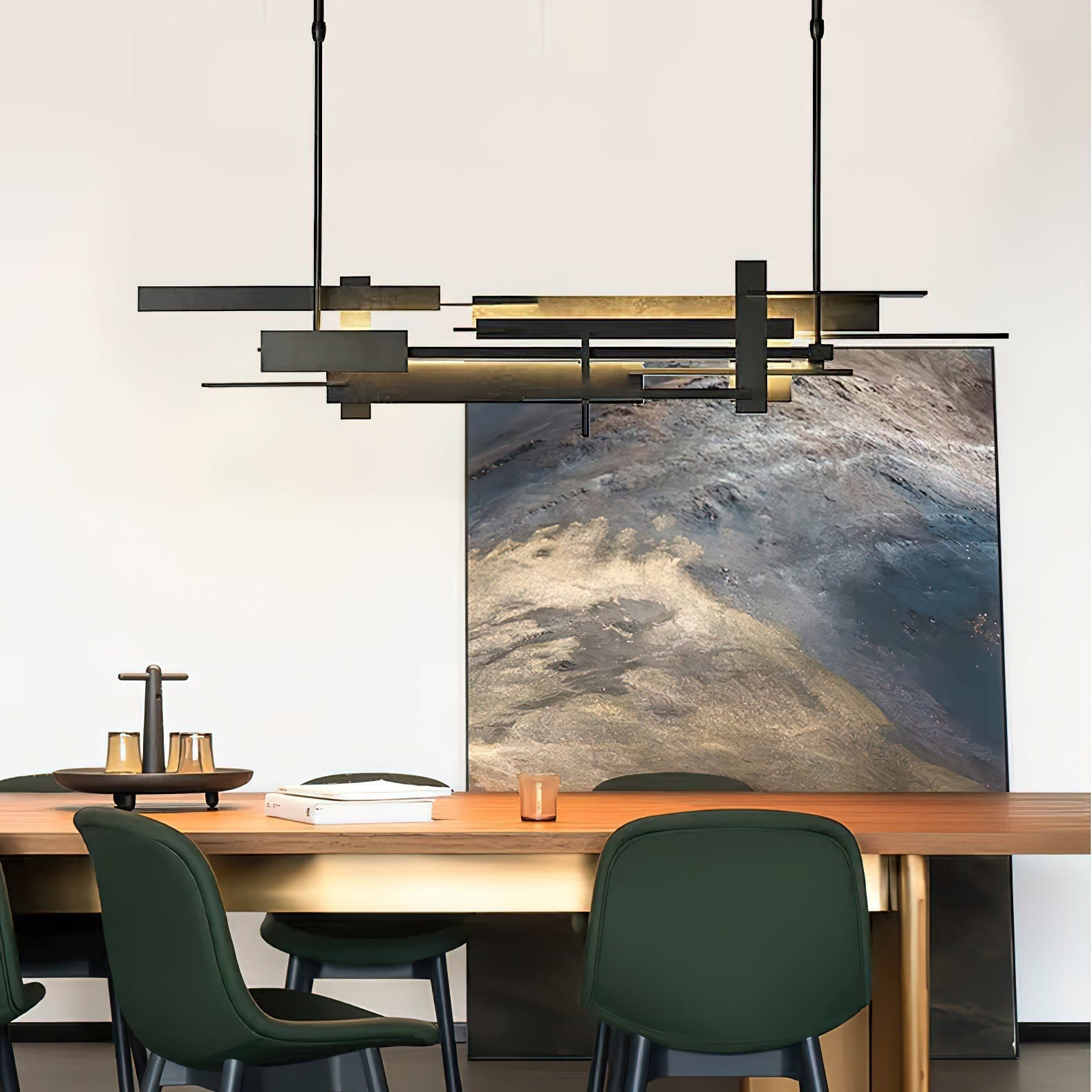 Orlenace Geometric Pendant Light - Letslighting