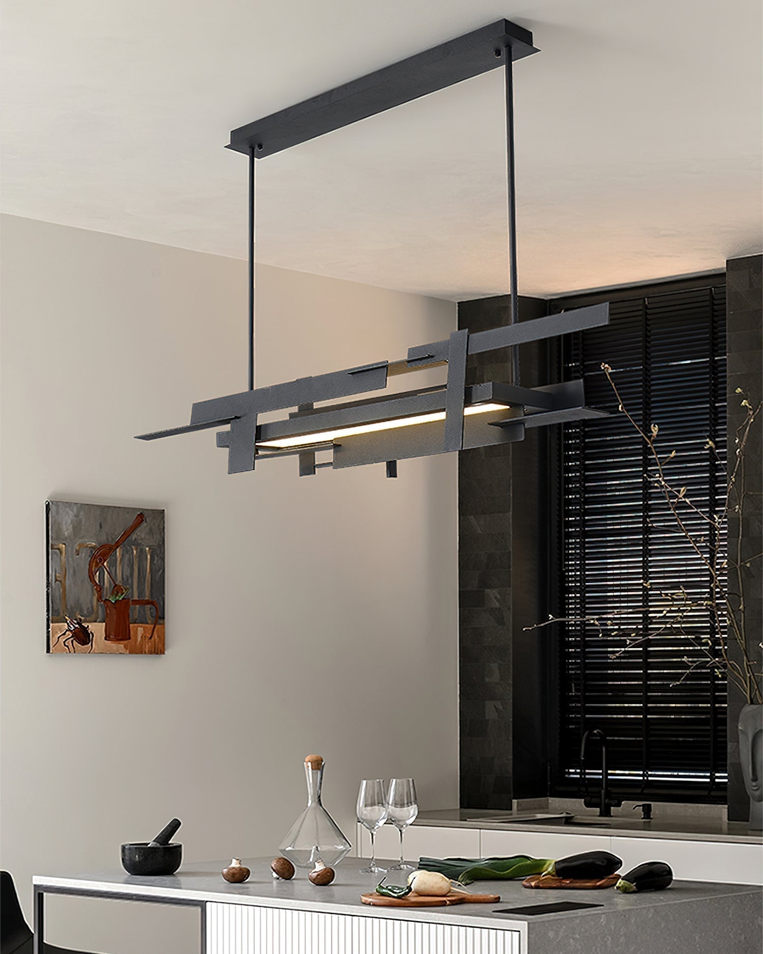 Orlenace Geometric Pendant Light - Letslighting