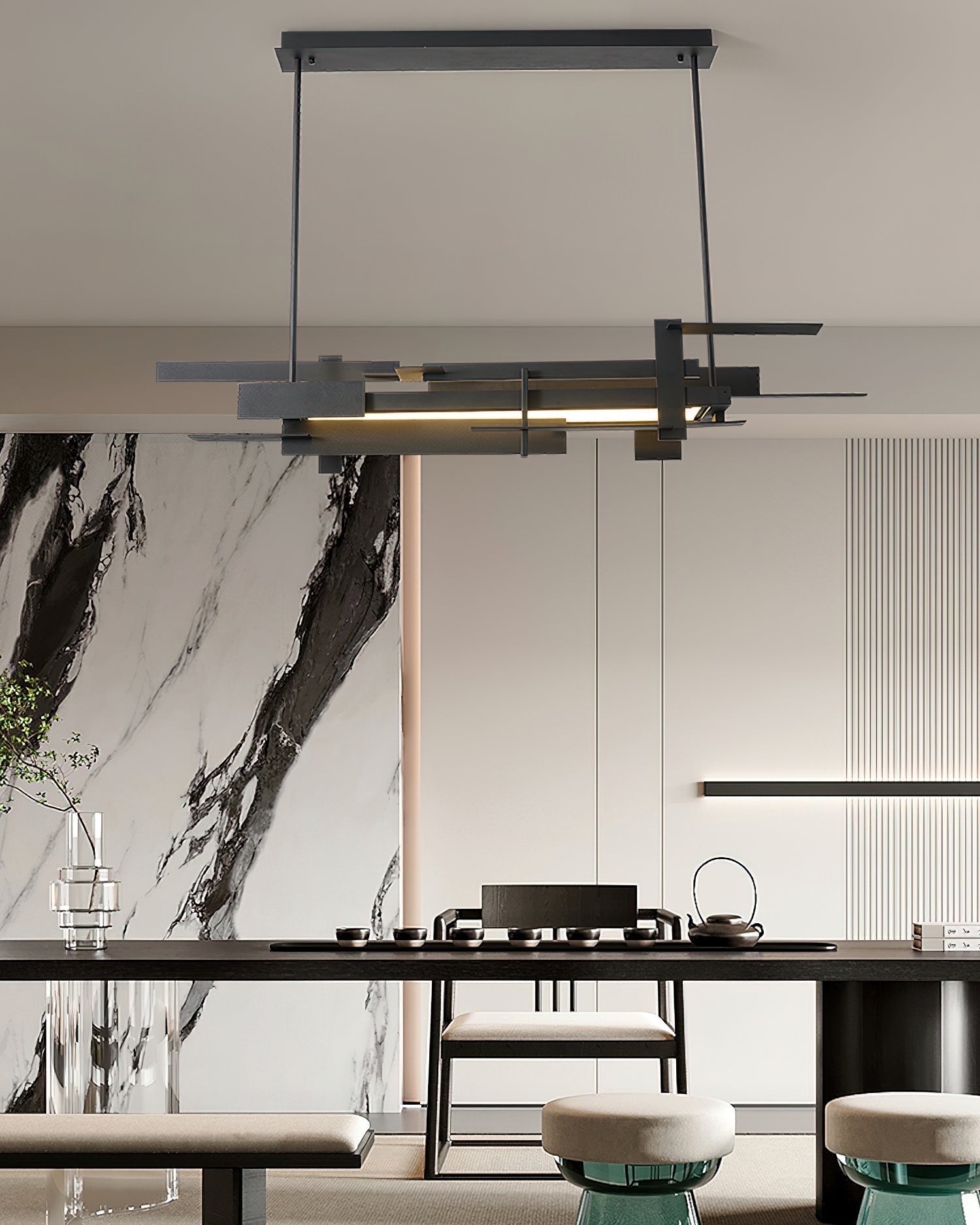 Orlenace Geometric Pendant Light - Letslighting