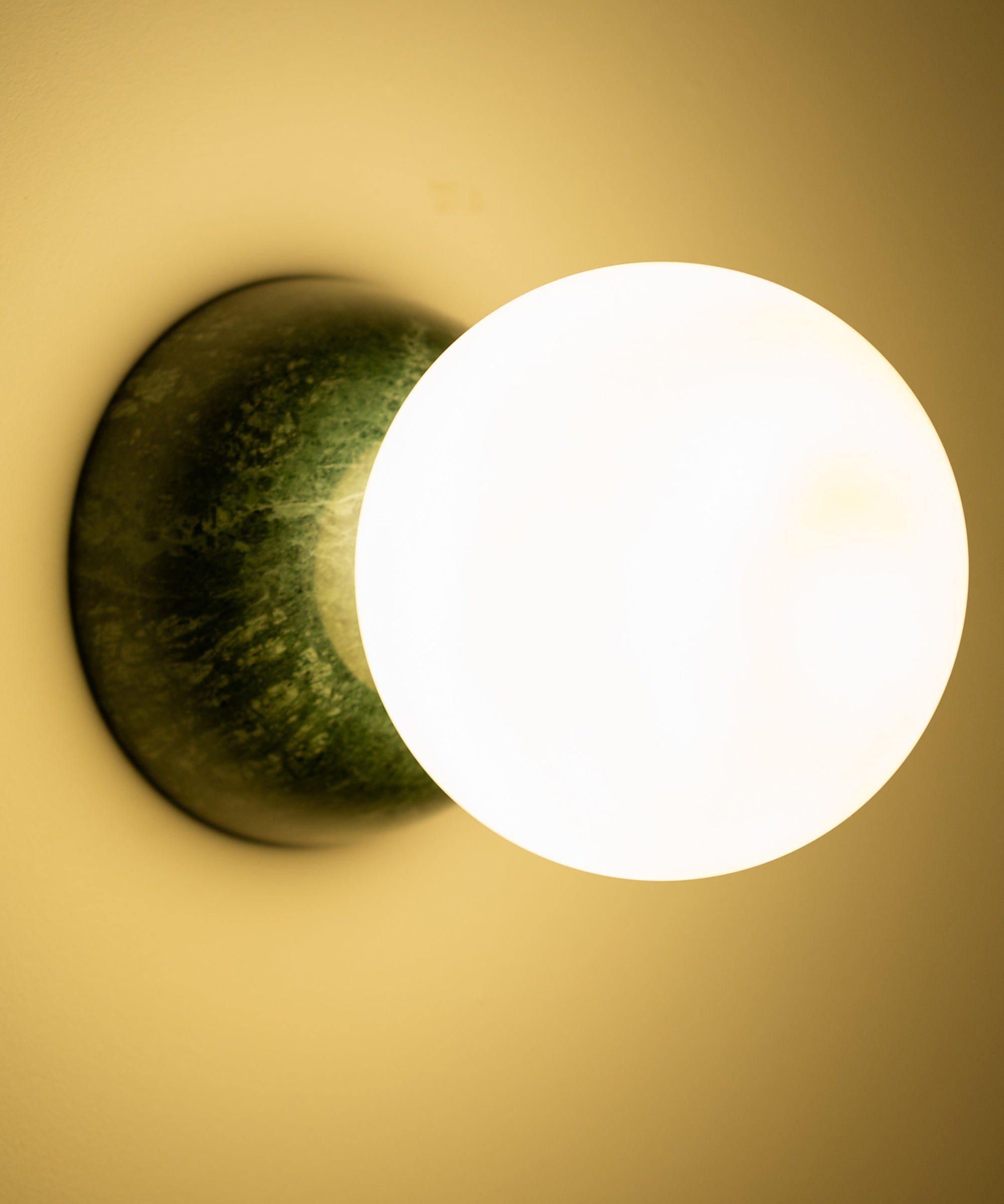 Fable Modern Minimalist Marble Glass Wall Lamp - Letslighting