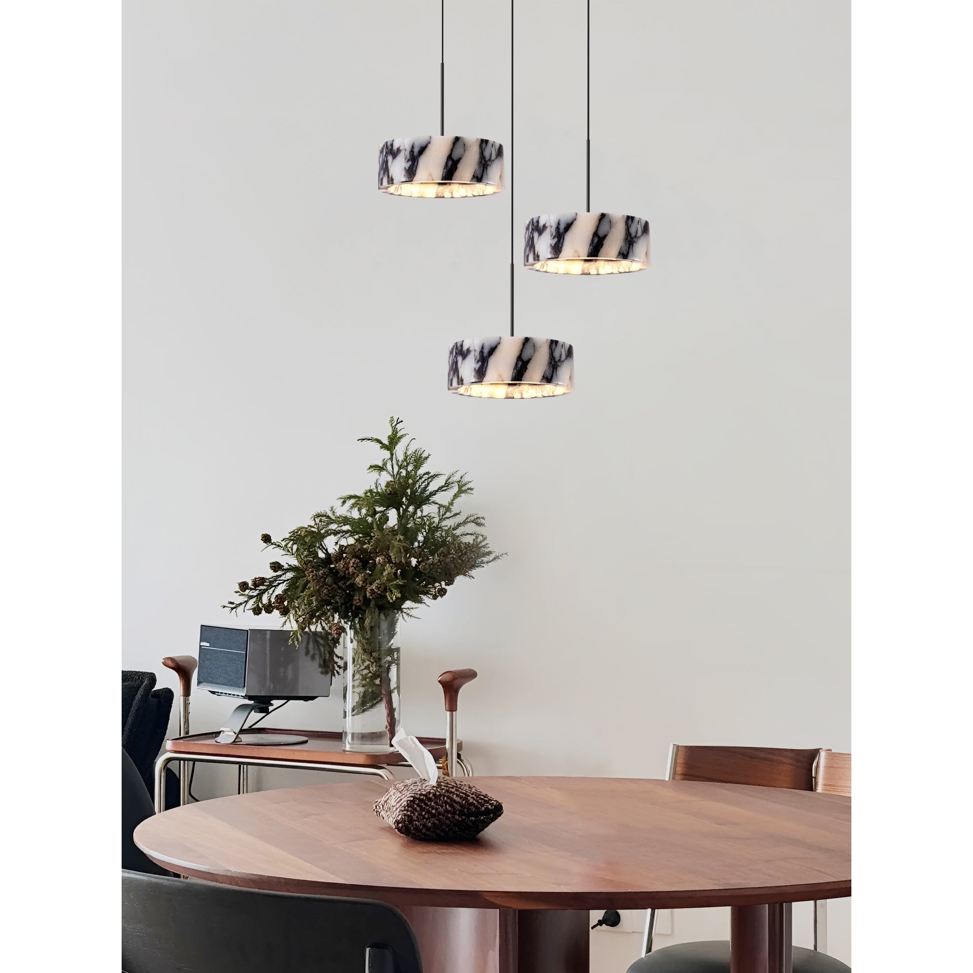 Glide Modern Minimalist Marble Pendant Lamp - Letslighting