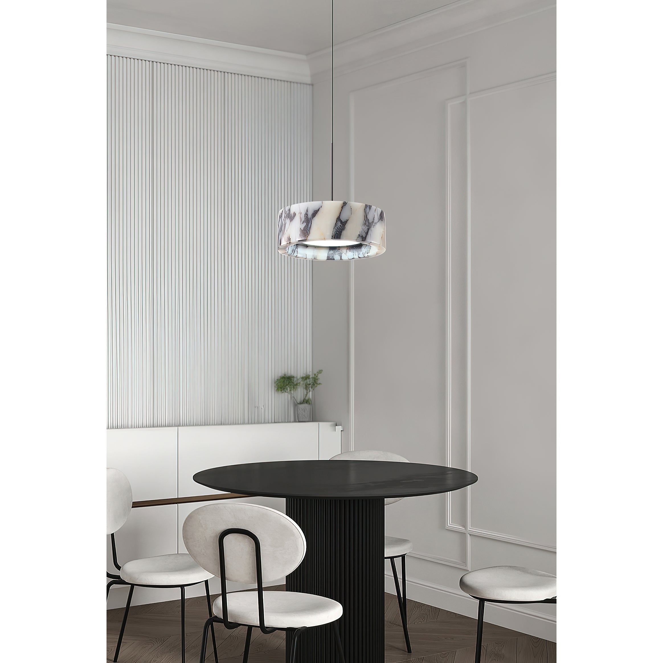 Glide Modern Minimalist Marble Pendant Lamp - Letslighting