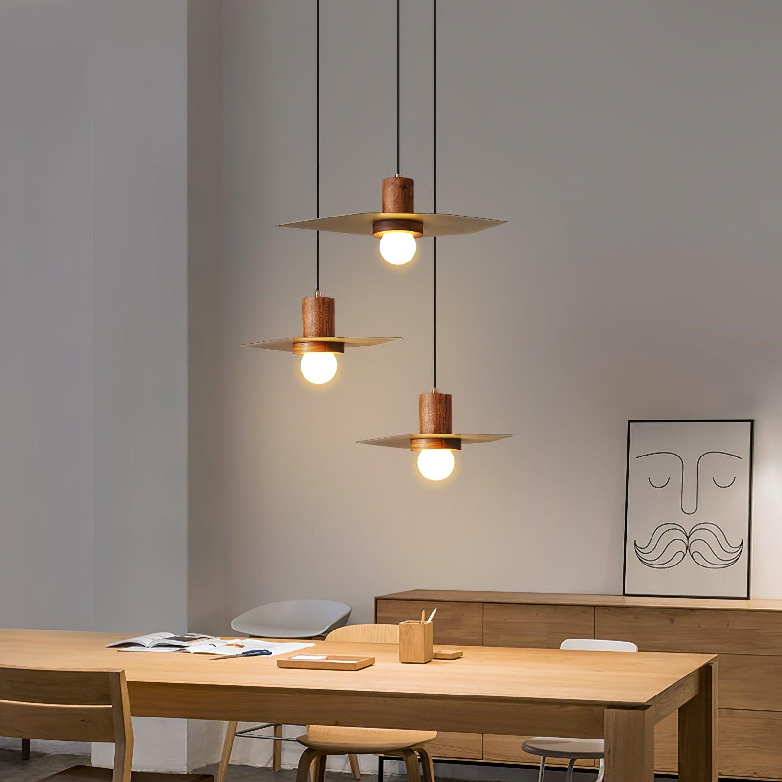 Olvenan Premium Nordic Art Wood Pendant Lamp - Letslighting