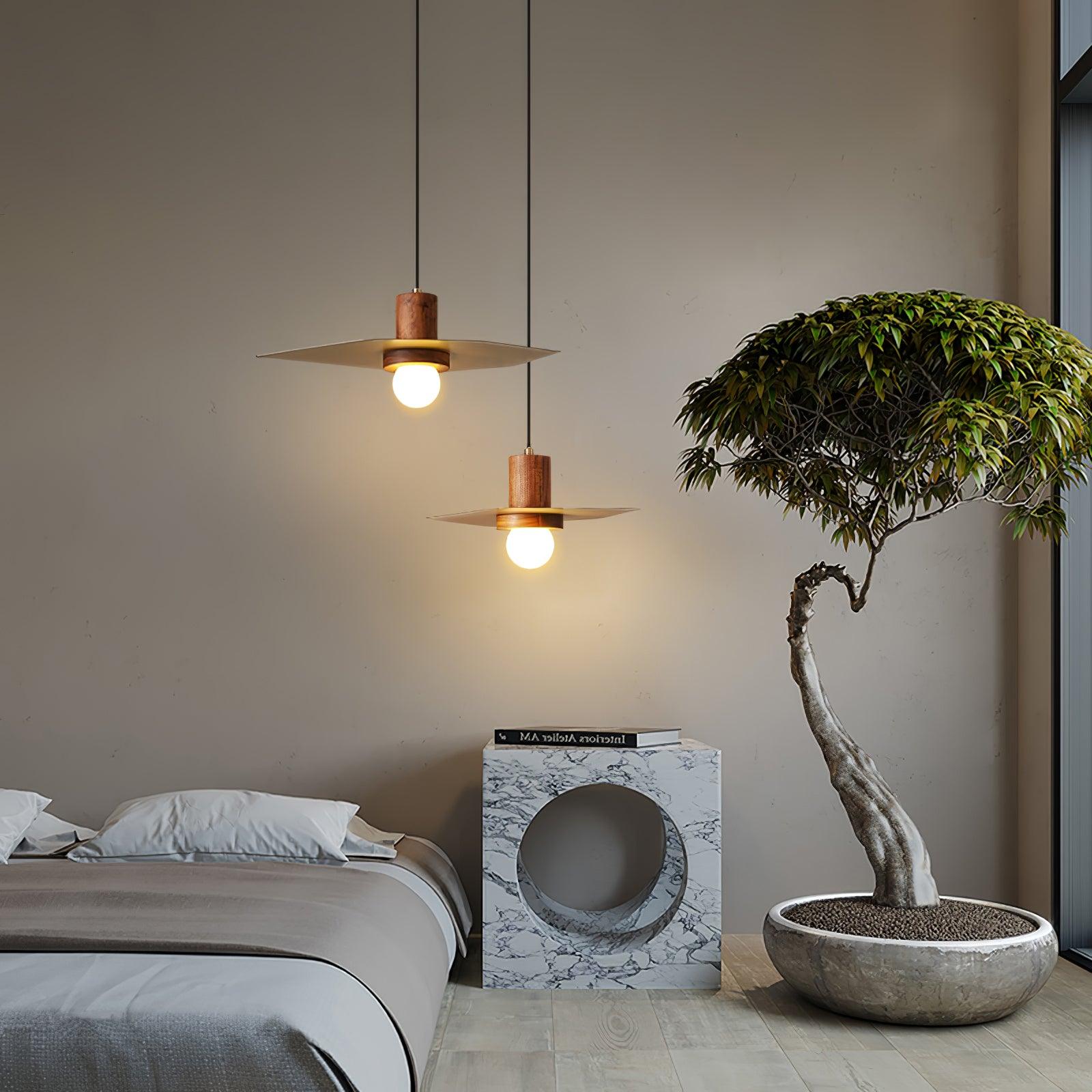 Olvenan Premium Nordic Art Wood Pendant Lamp - Letslighting