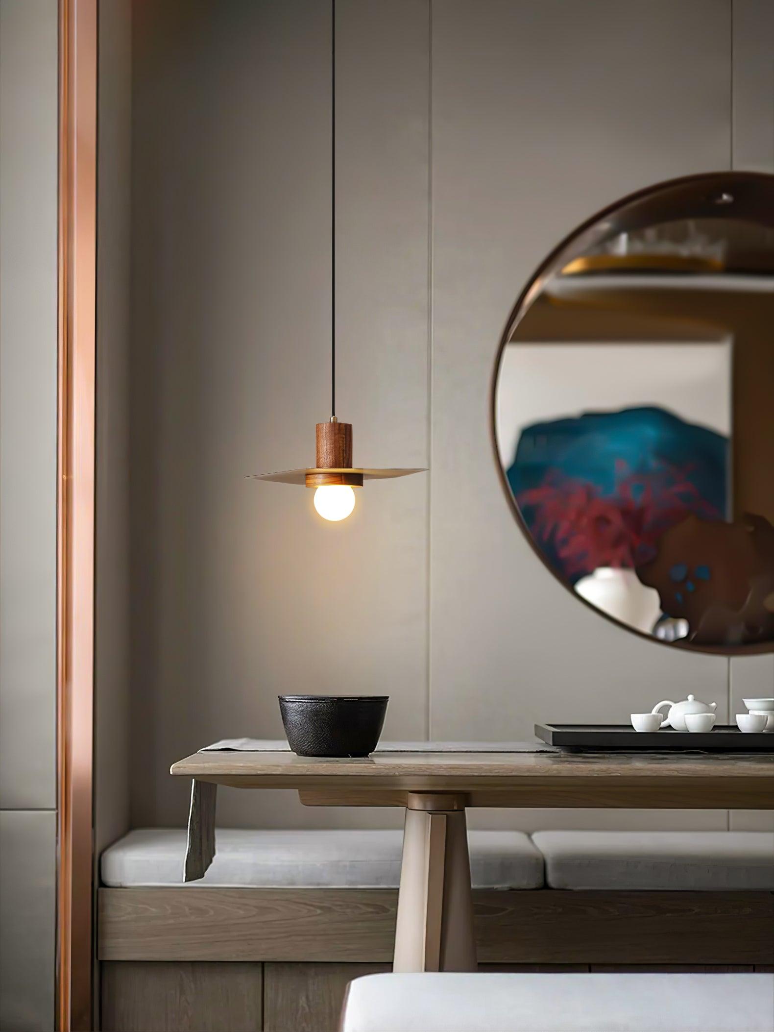 Olvenan Premium Nordic Art Wood Pendant Lamp - Letslighting