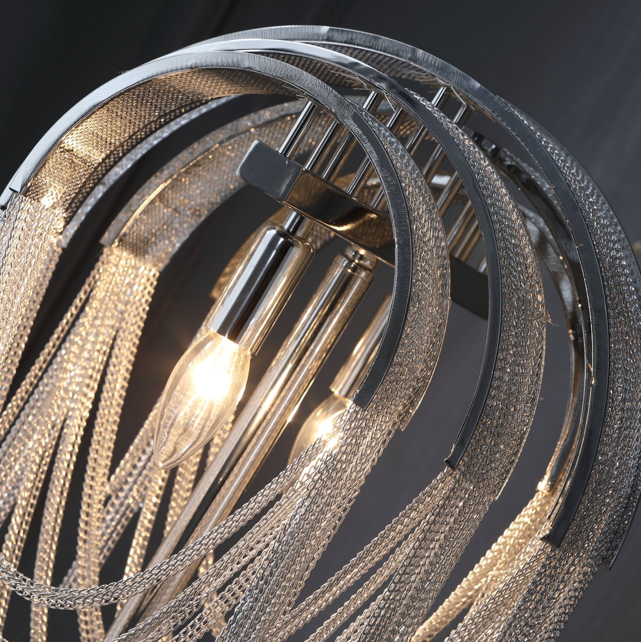 Cascadia Steel Artistic Table Lamp - Letslighting