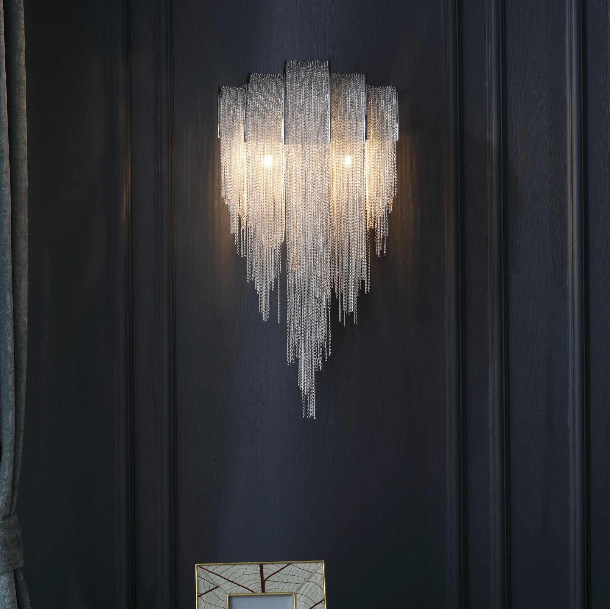 Chains Postmodern Luxury Tassel Wall Lamp - Letslighting