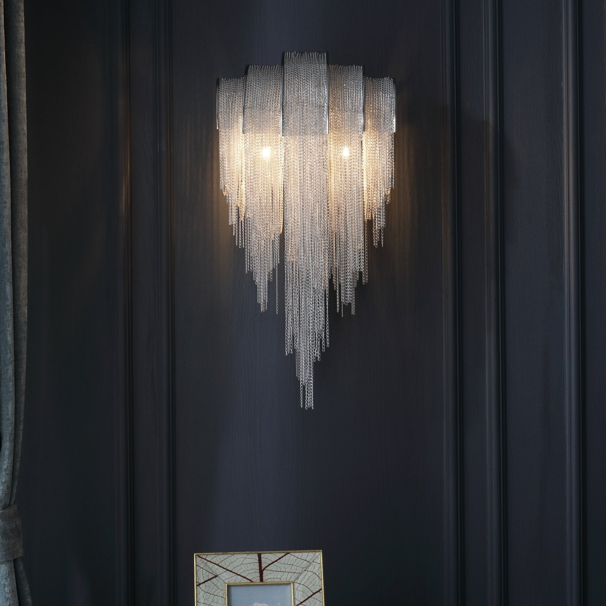 Chains Postmodern Luxury Tassel Wall Lamp - Letslighting
