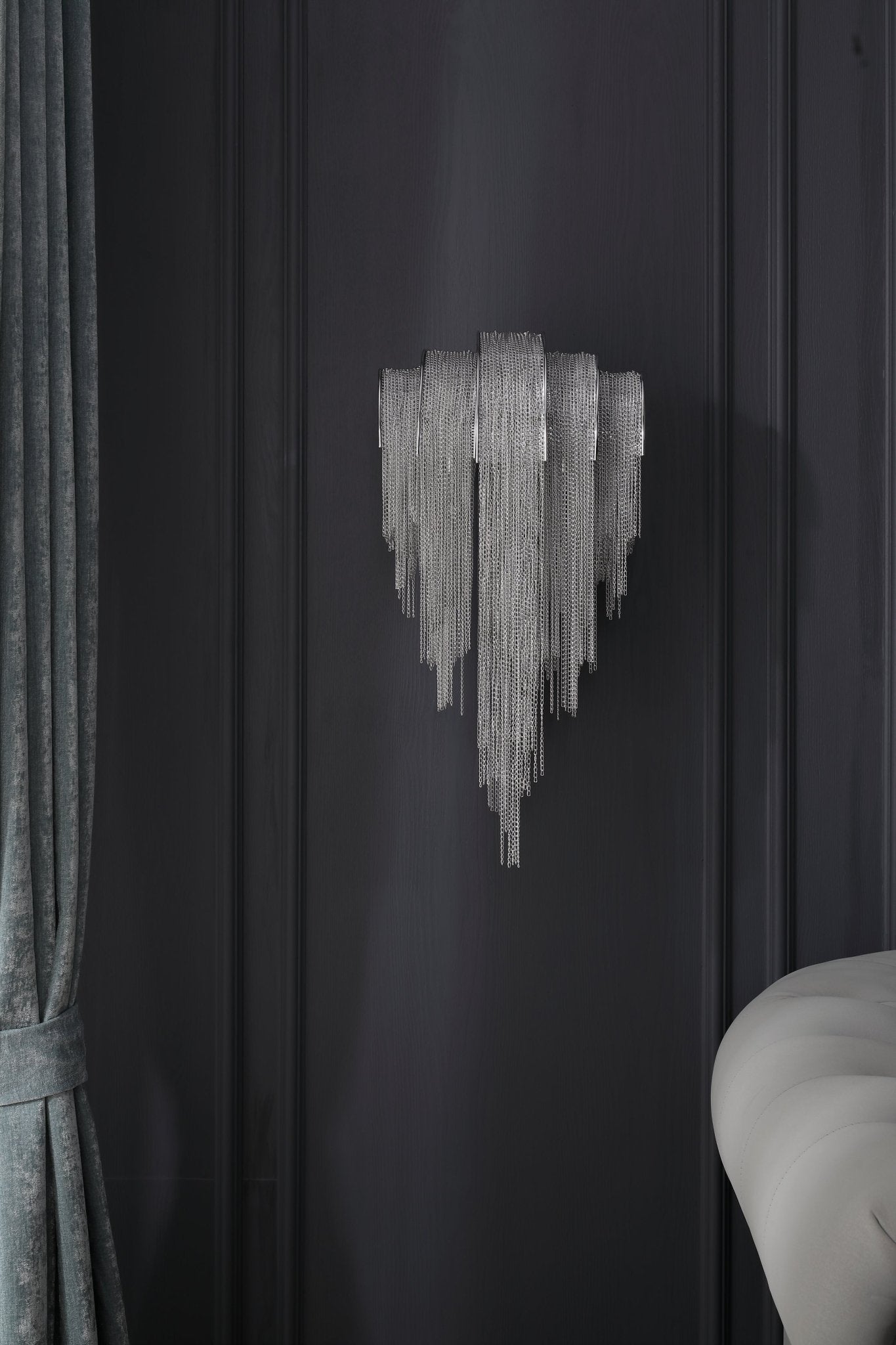 Chains Postmodern Luxury Tassel Wall Lamp - Letslighting