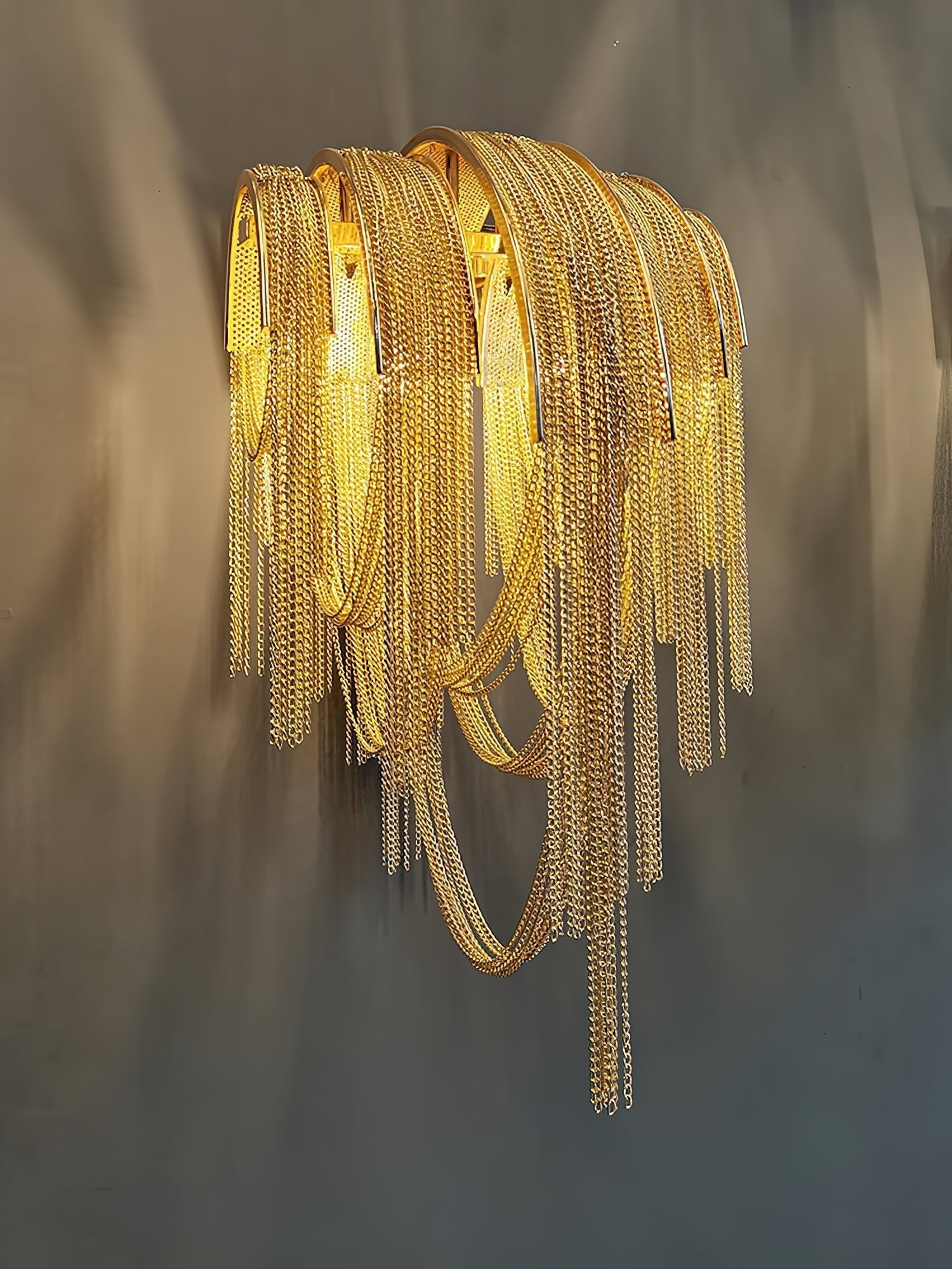Chains Postmodern Luxury Tassel Wall Lamp - Letslighting