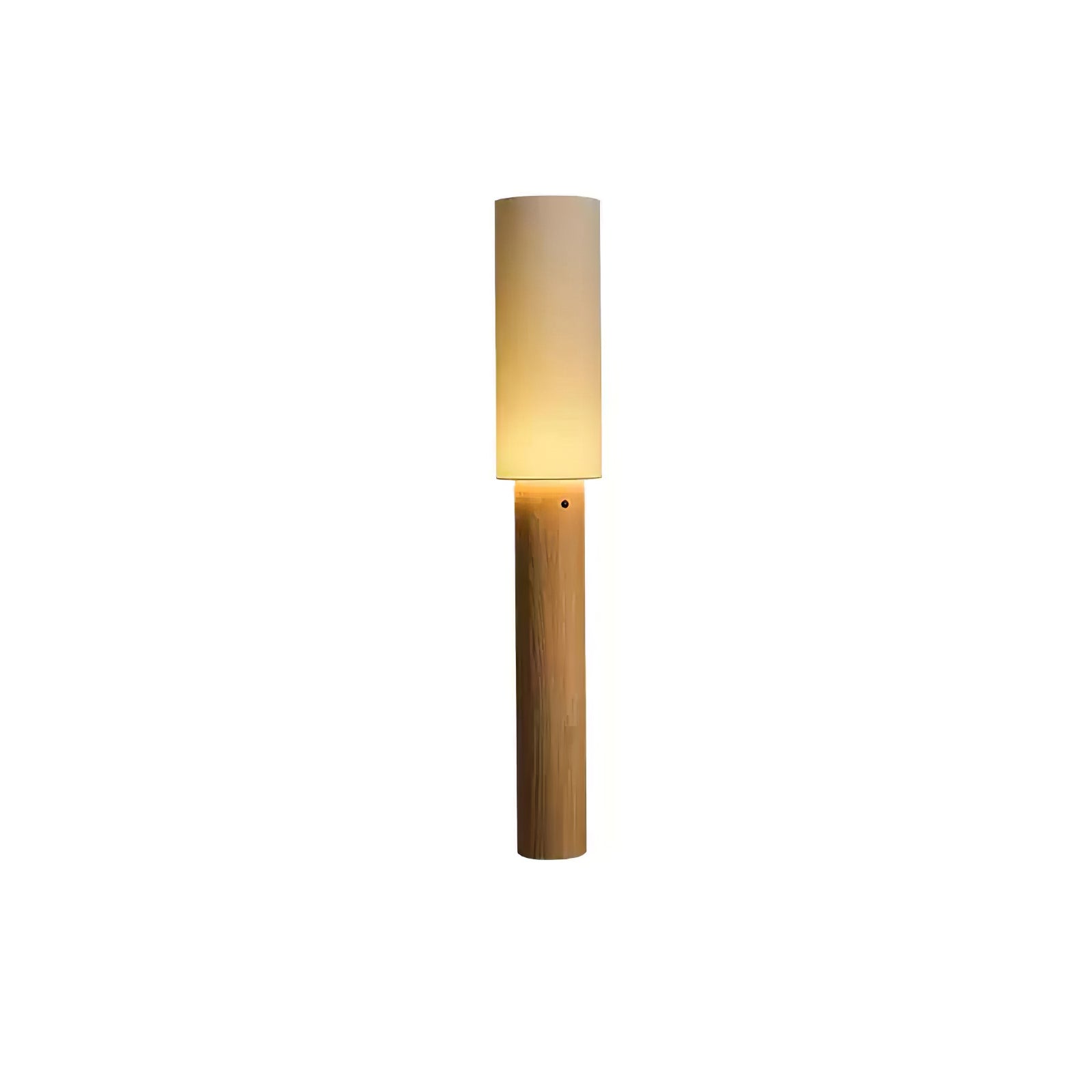 Uvynir Cylindrical Wood Floor Lamp - Letslighting