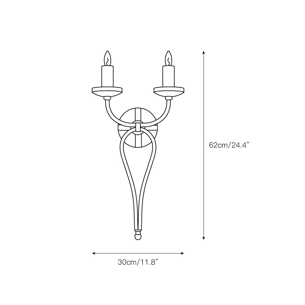 Iota Vintage Industrial Copper Wall Lamp - Letslighting