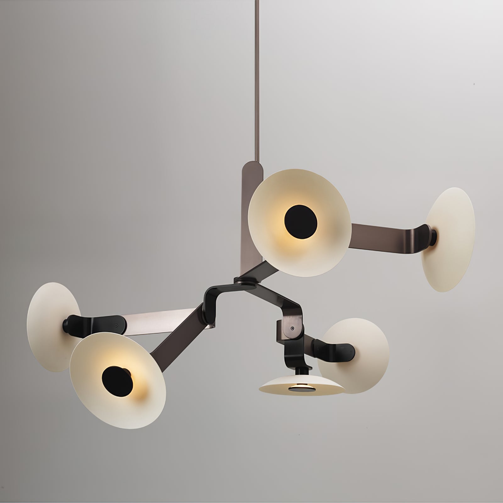 Jade Individual Creativity Brown Chandelier - Letslighting