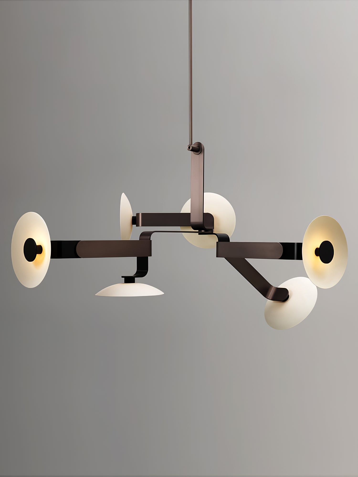 Jade Individual Creativity Brown Chandelier - Letslighting