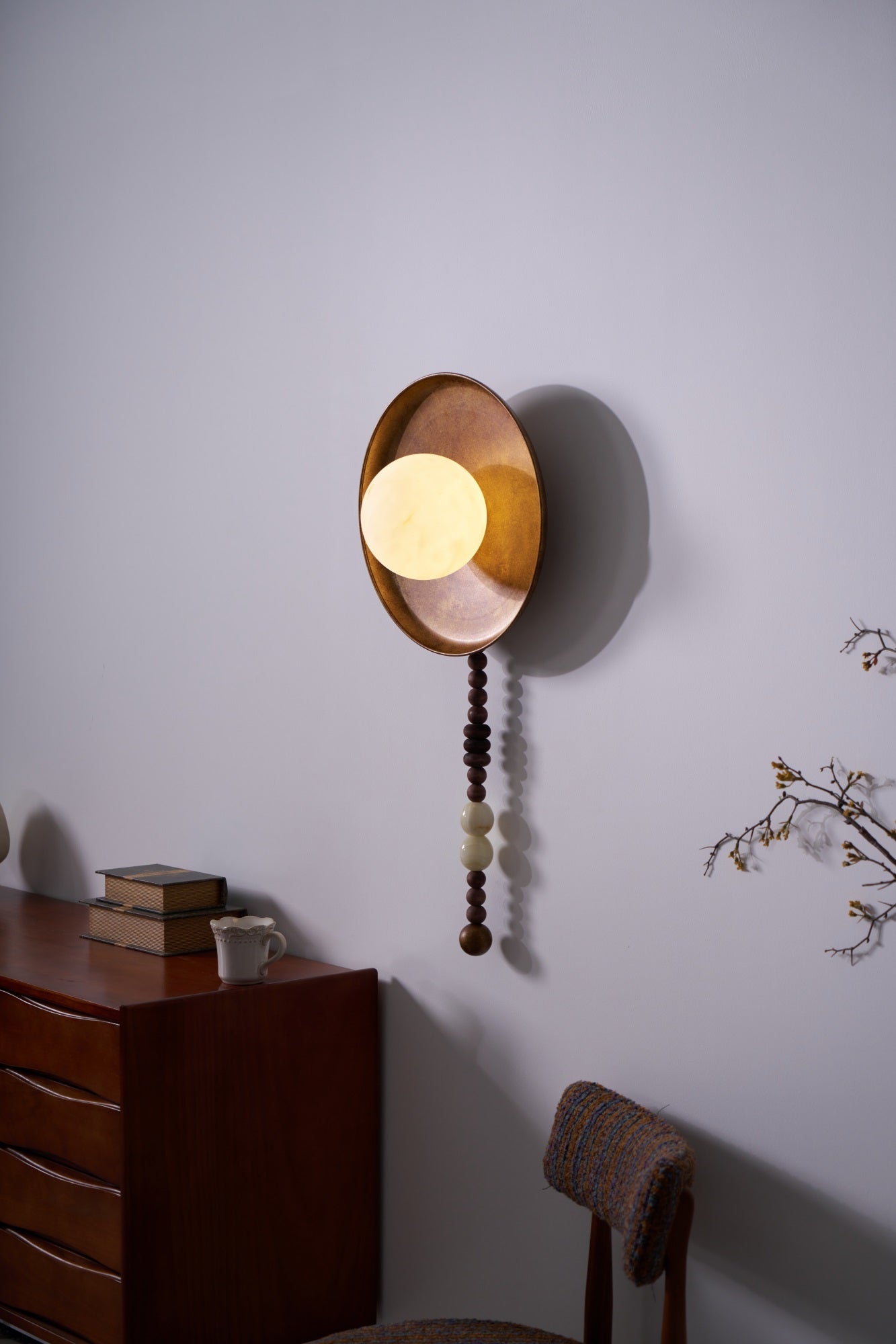 Olive Premium Nordic Art Marble Wall Light - Letslighting