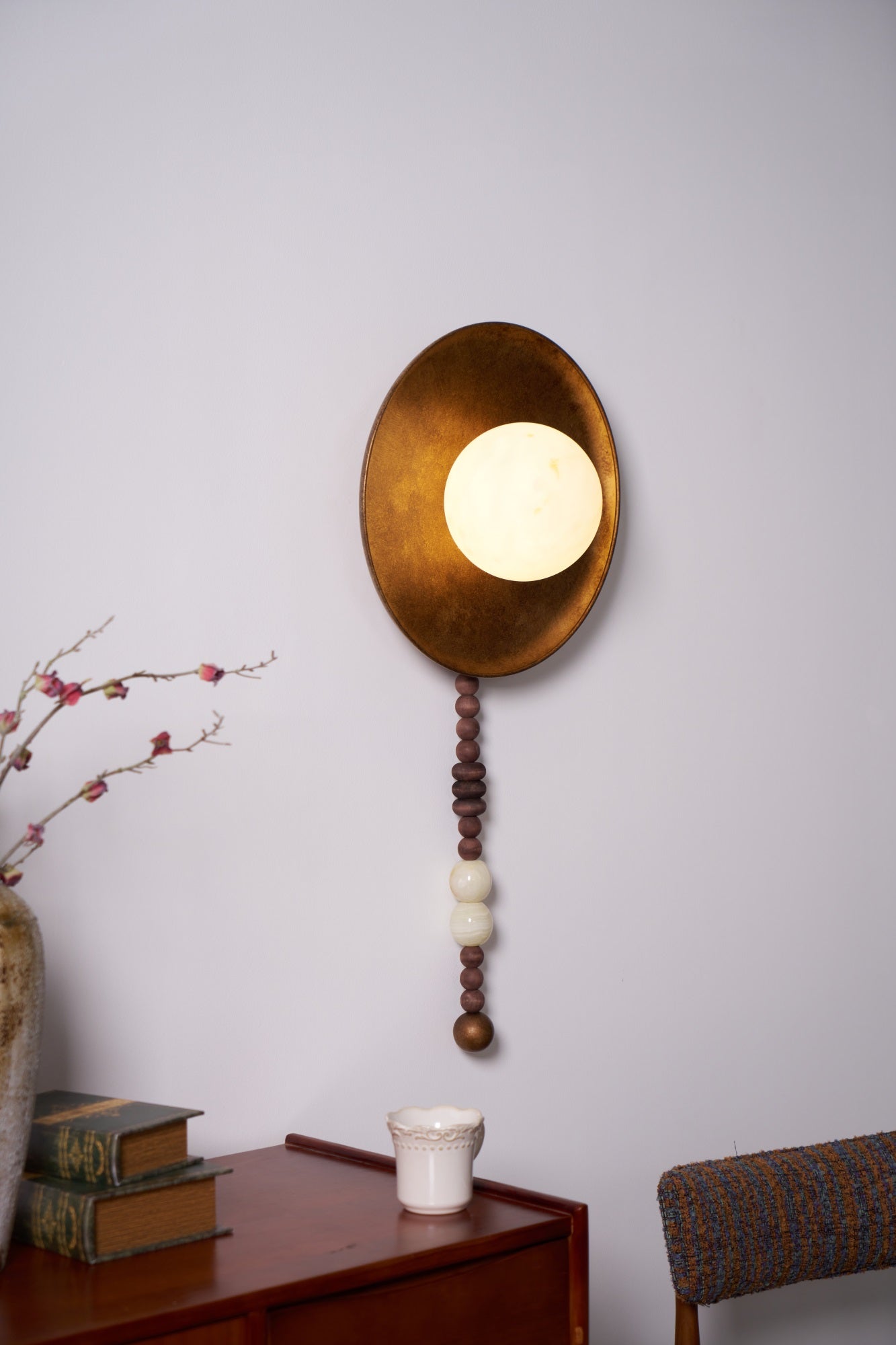 Olive Premium Nordic Art Marble Wall Light - Letslighting