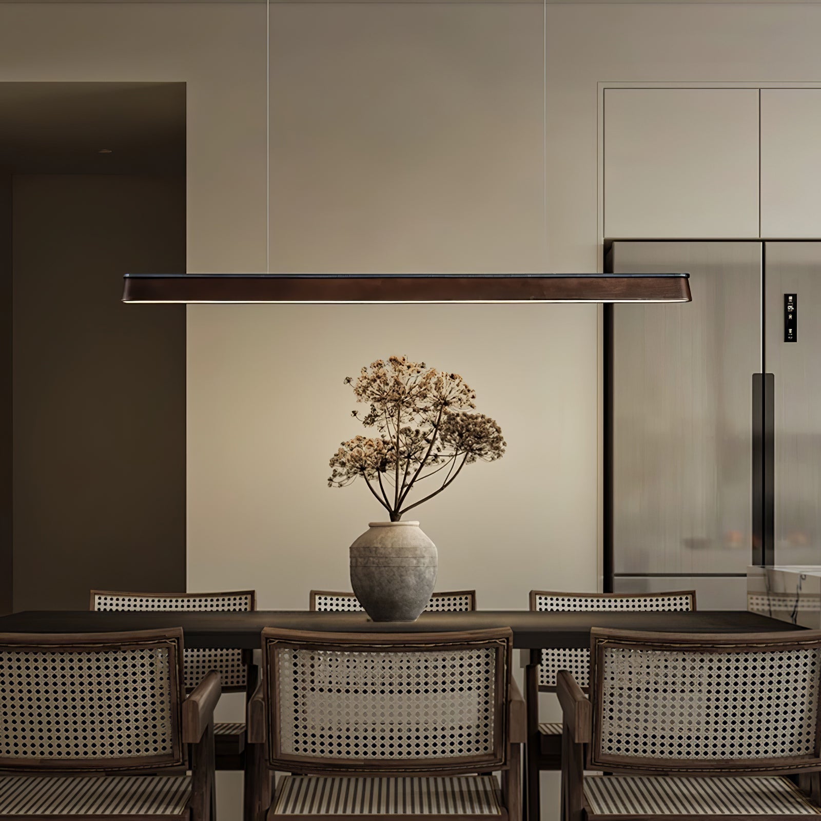Caleo Industrial Wood Pendant Lamp - Letslighting