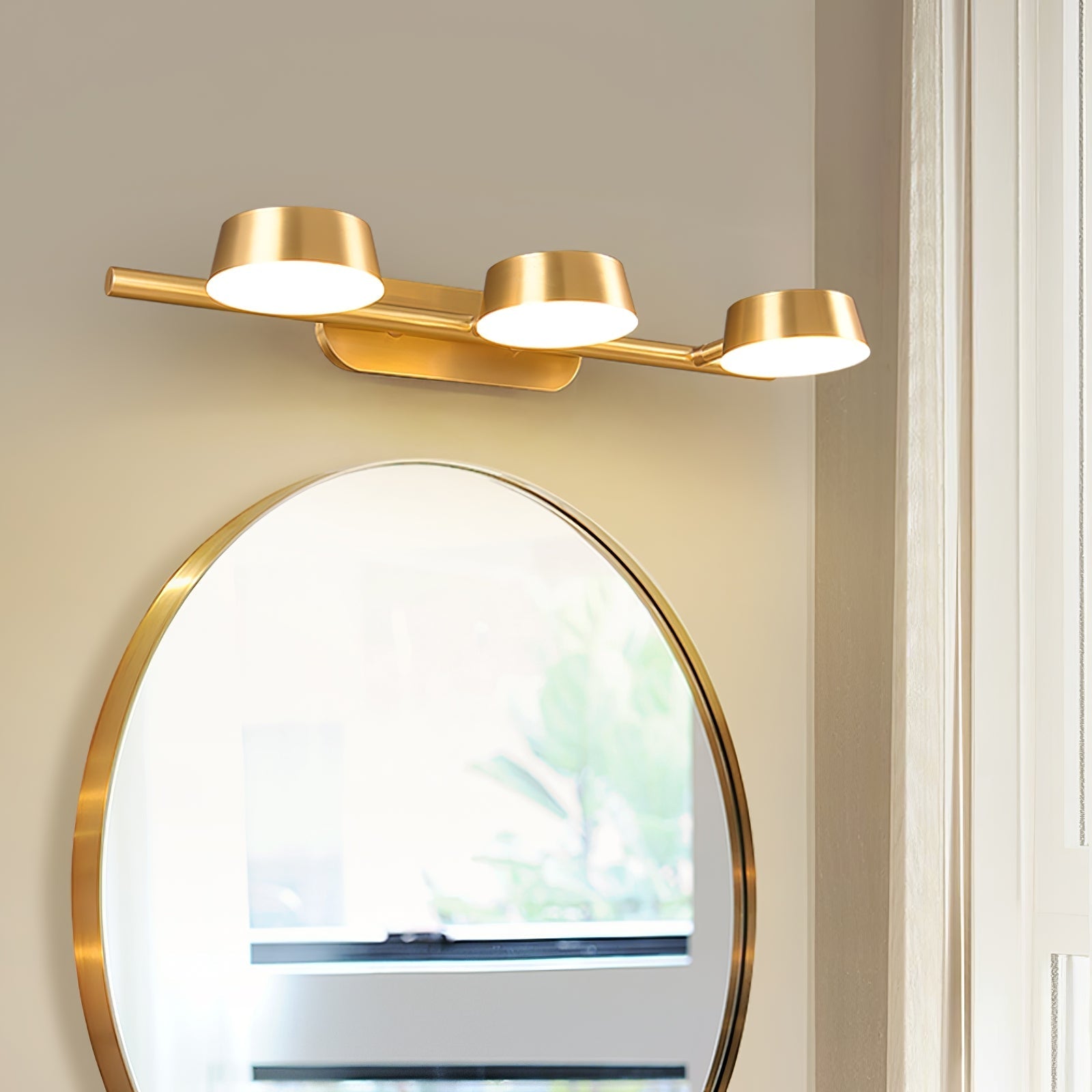 Edward Premium Elegance Vanity Brass Wall Light - Letslighting