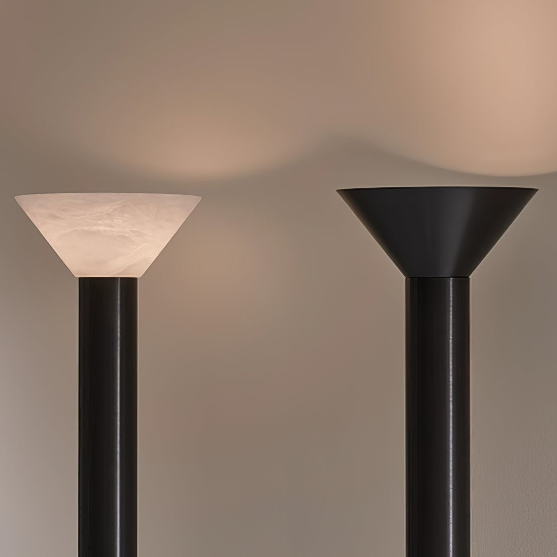 Evvaren Column Alabaster Floor Lamp - Letslighting