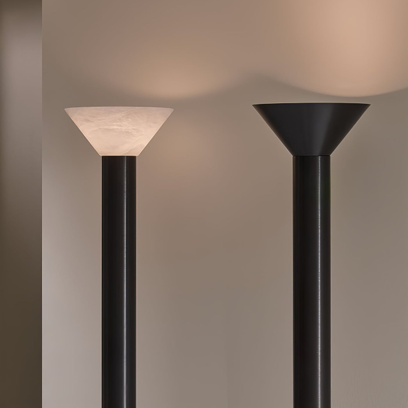 Evvaren Column Alabaster Floor Lamp - Letslighting