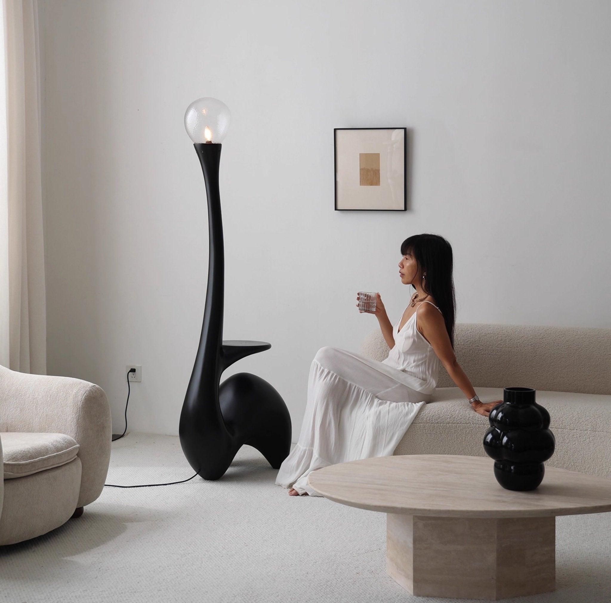 Elero Sculptural Floor Lamp - Letslighting