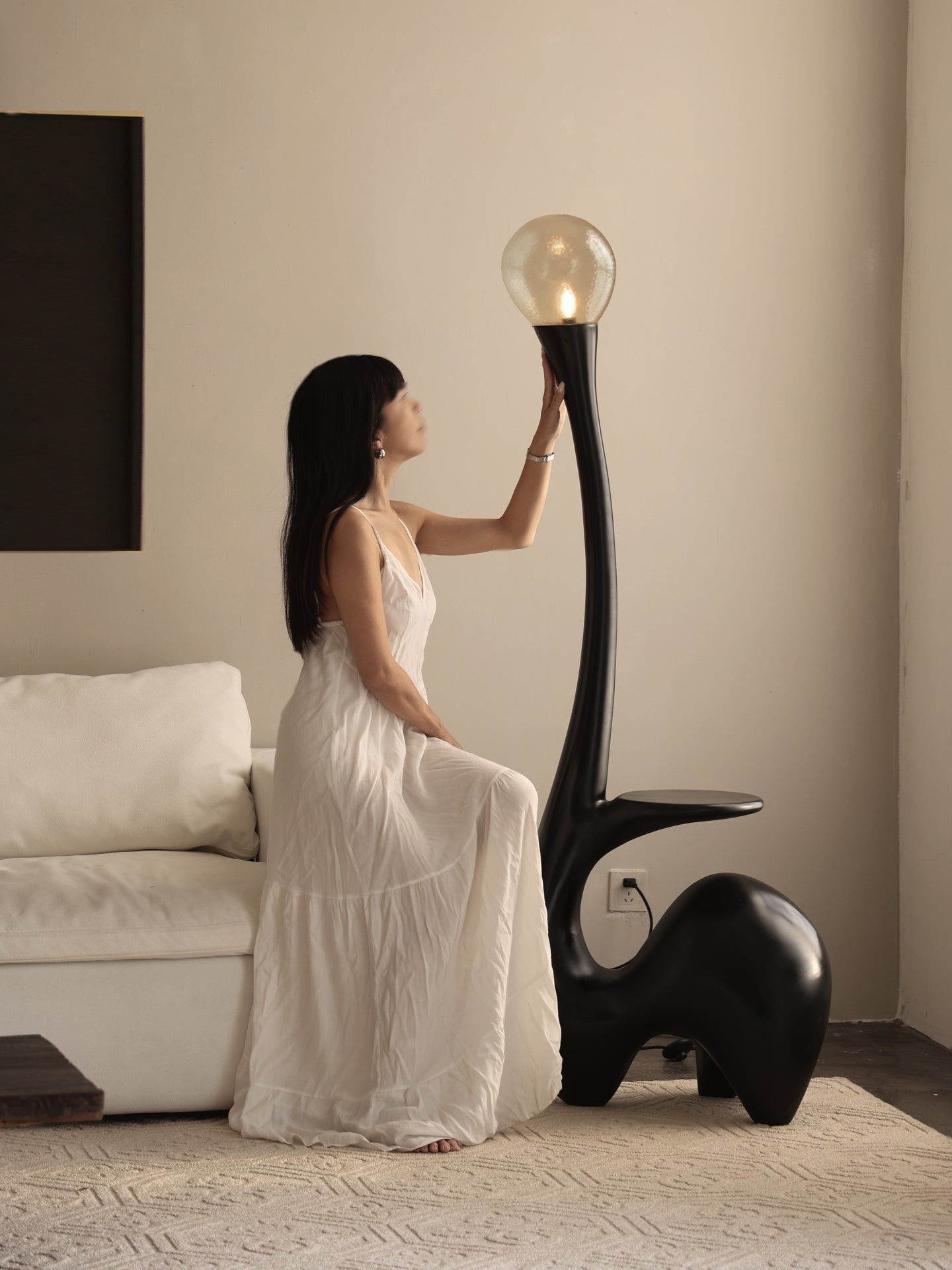 Elero Sculptural Floor Lamp - Letslighting