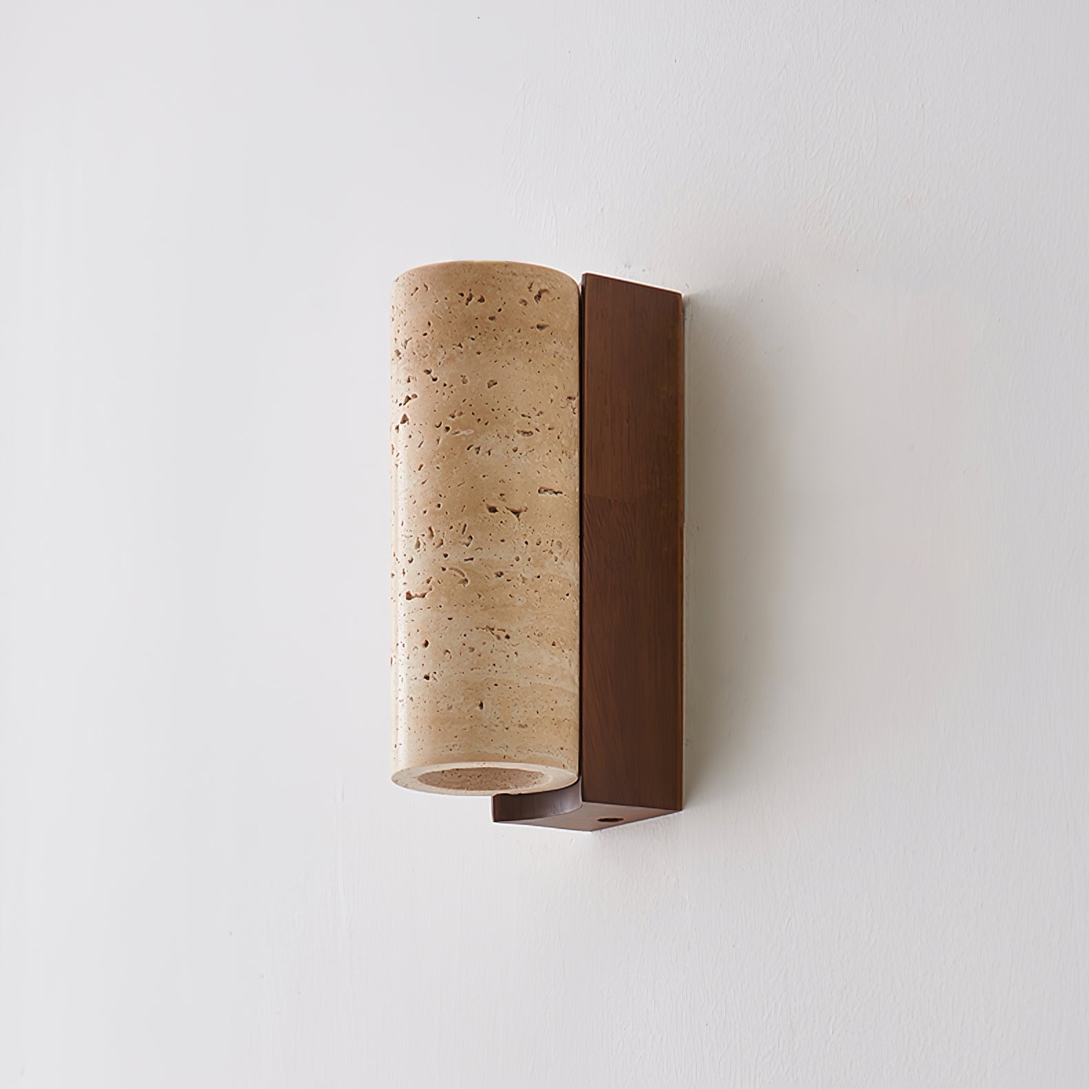 Ritta Natural  Travertine Wall Lamp