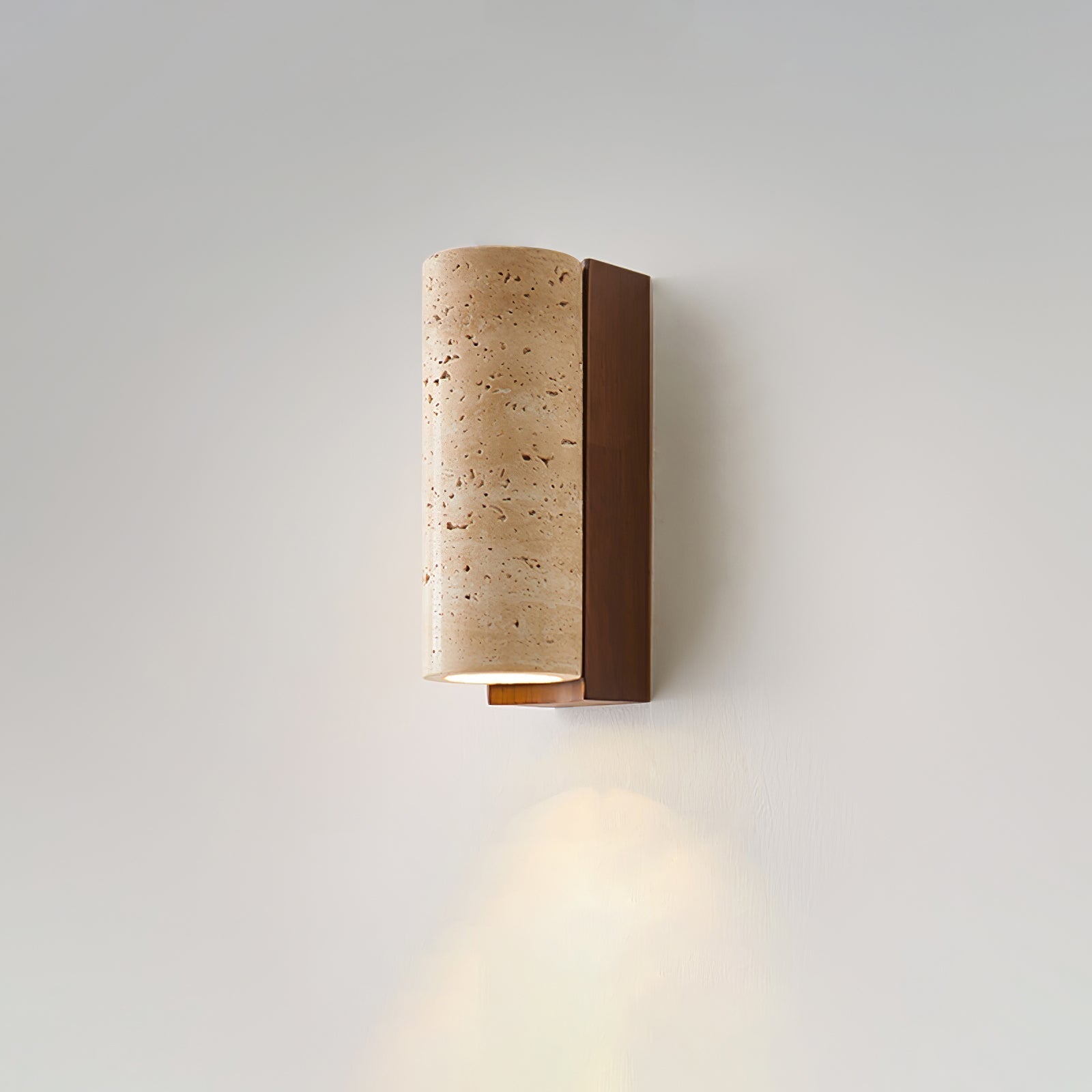 Ritta Natural  Travertine Wall Lamp