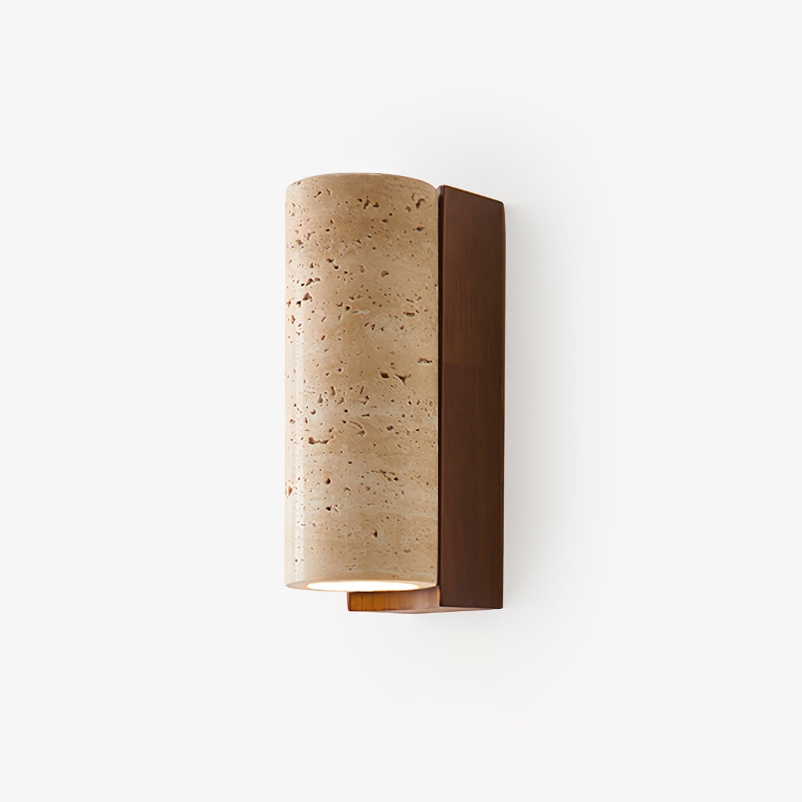 Ritta Natural  Travertine Wall Lamp