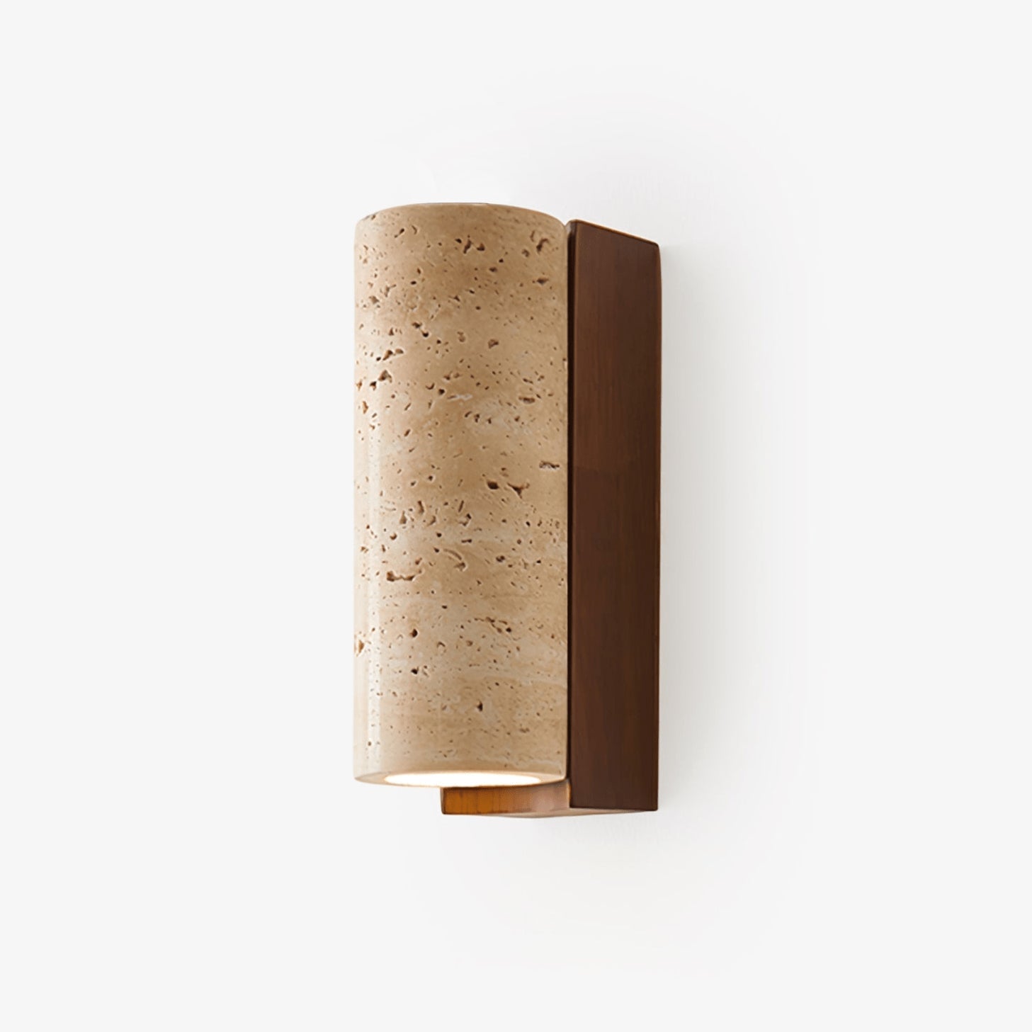 Ritta Natural  Travertine Wall Lamp
