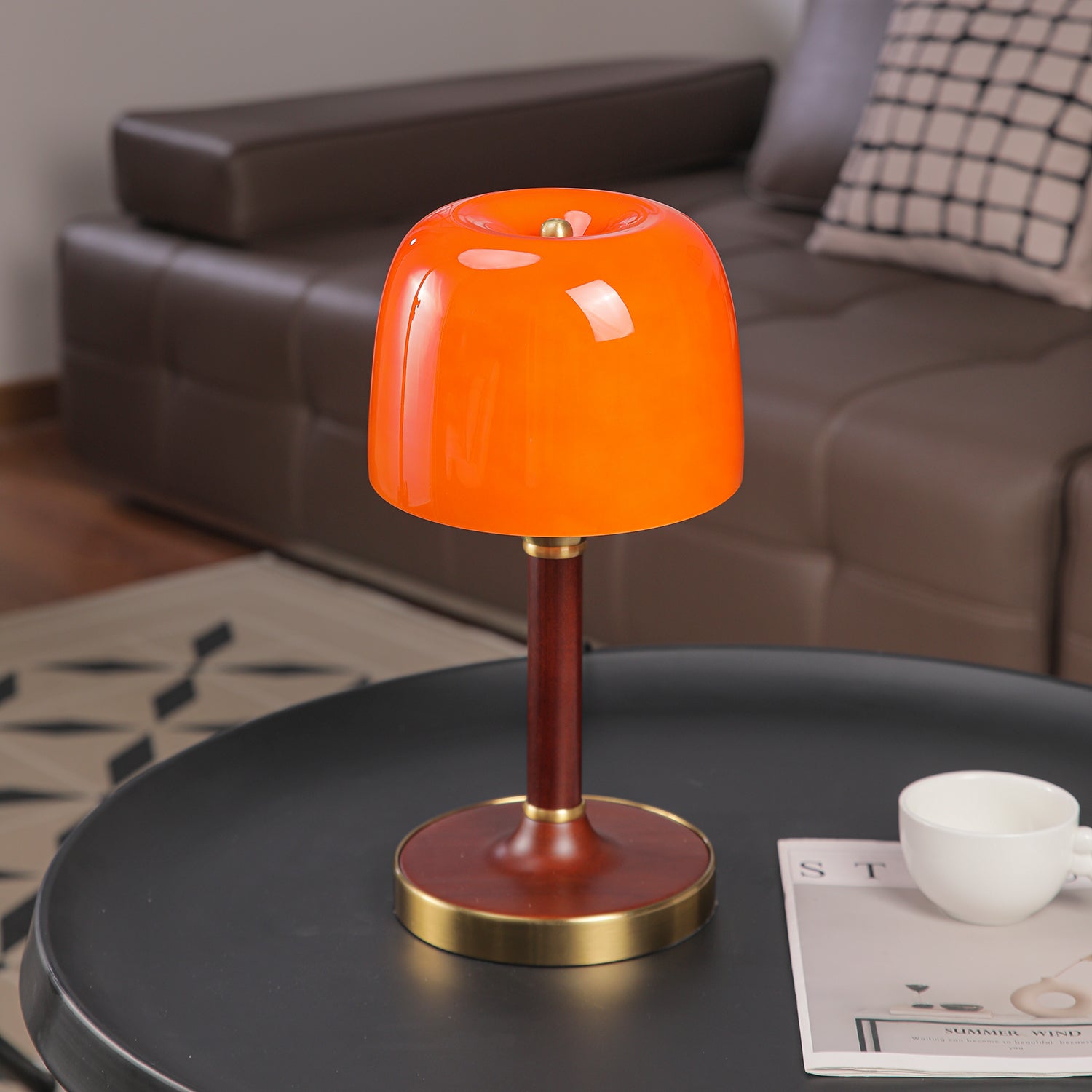 Velonise Wood Retro Table Lamp - Letslighting
