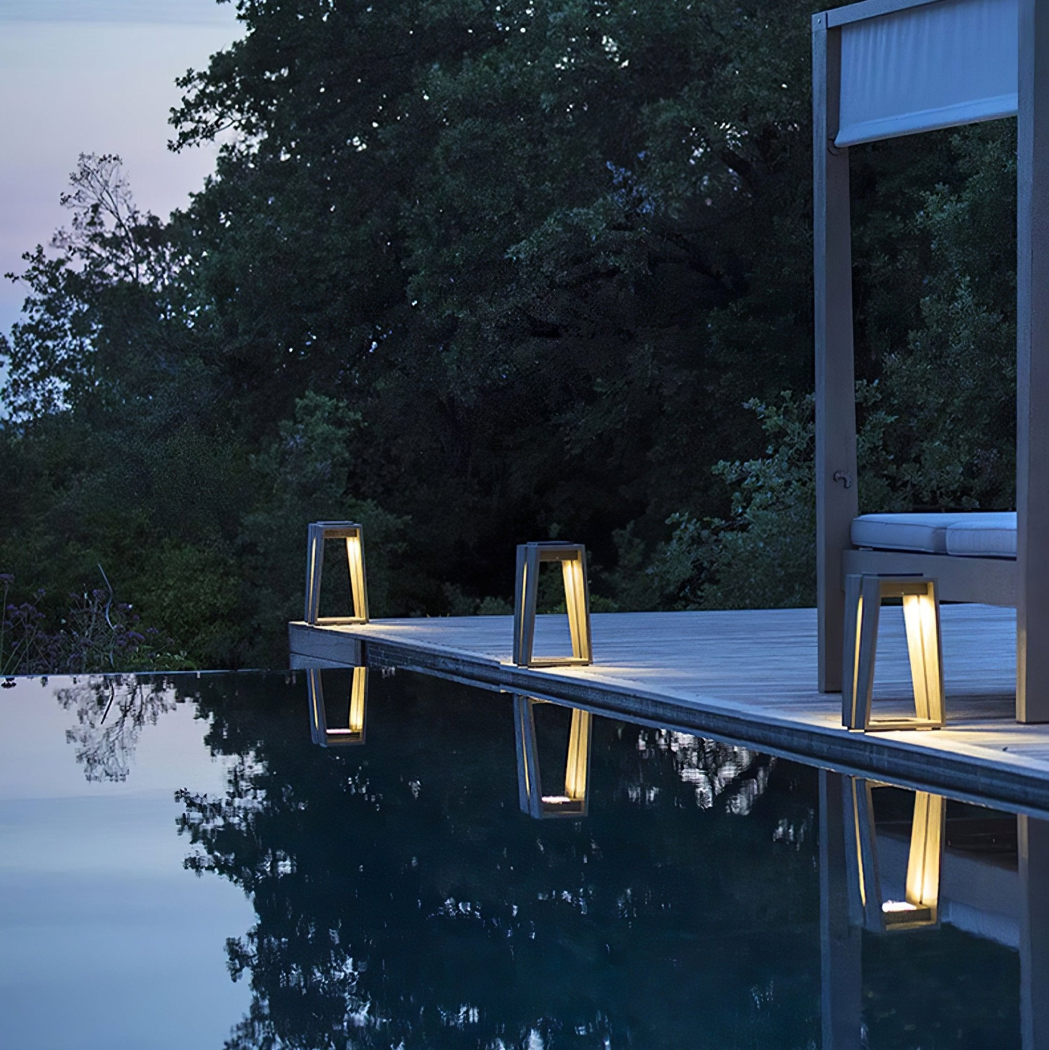 Elira Solar Outdoor Bollard Light - Letslighting