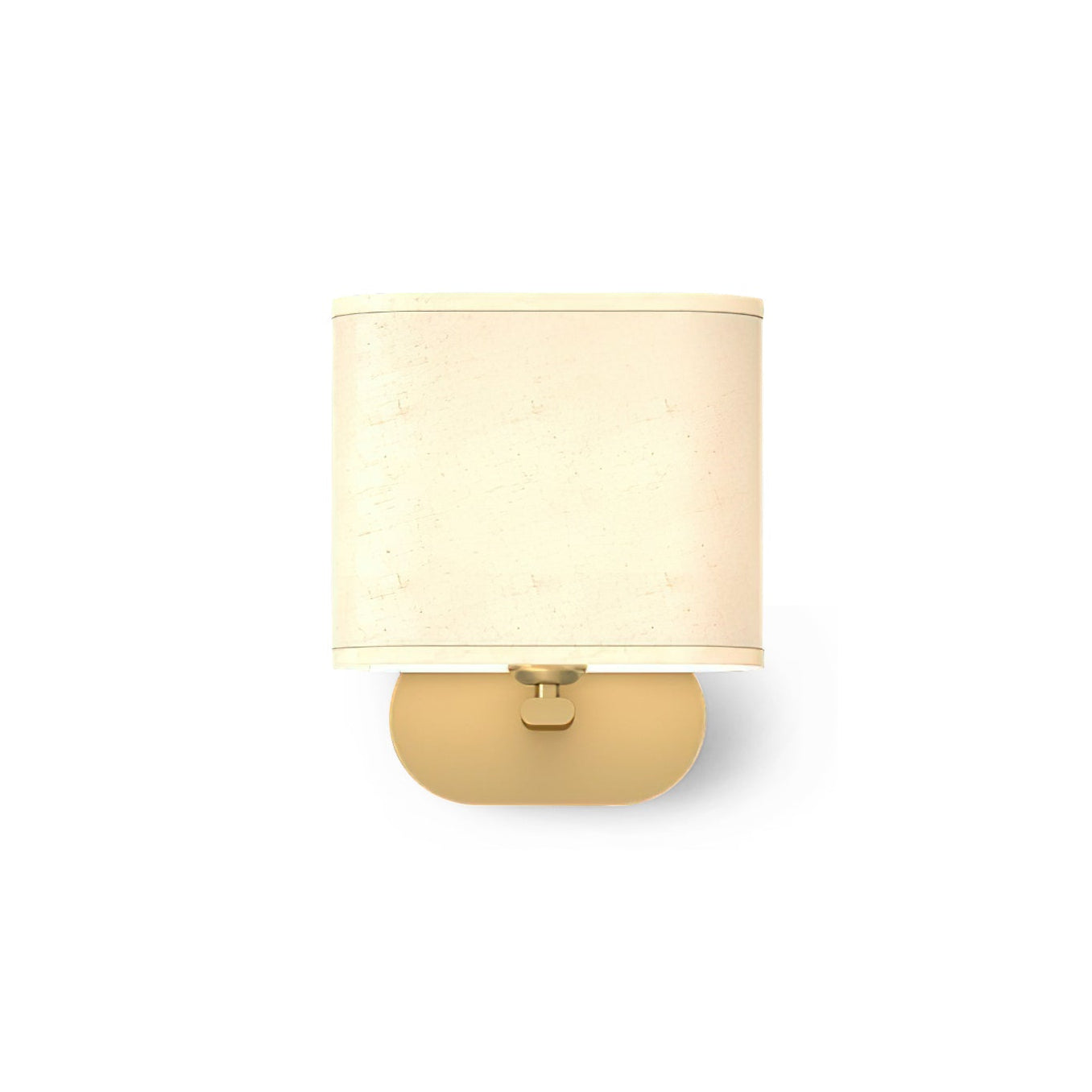 Myth Modern Minimalist Brass Fabric Wall Lamp - Letslighting