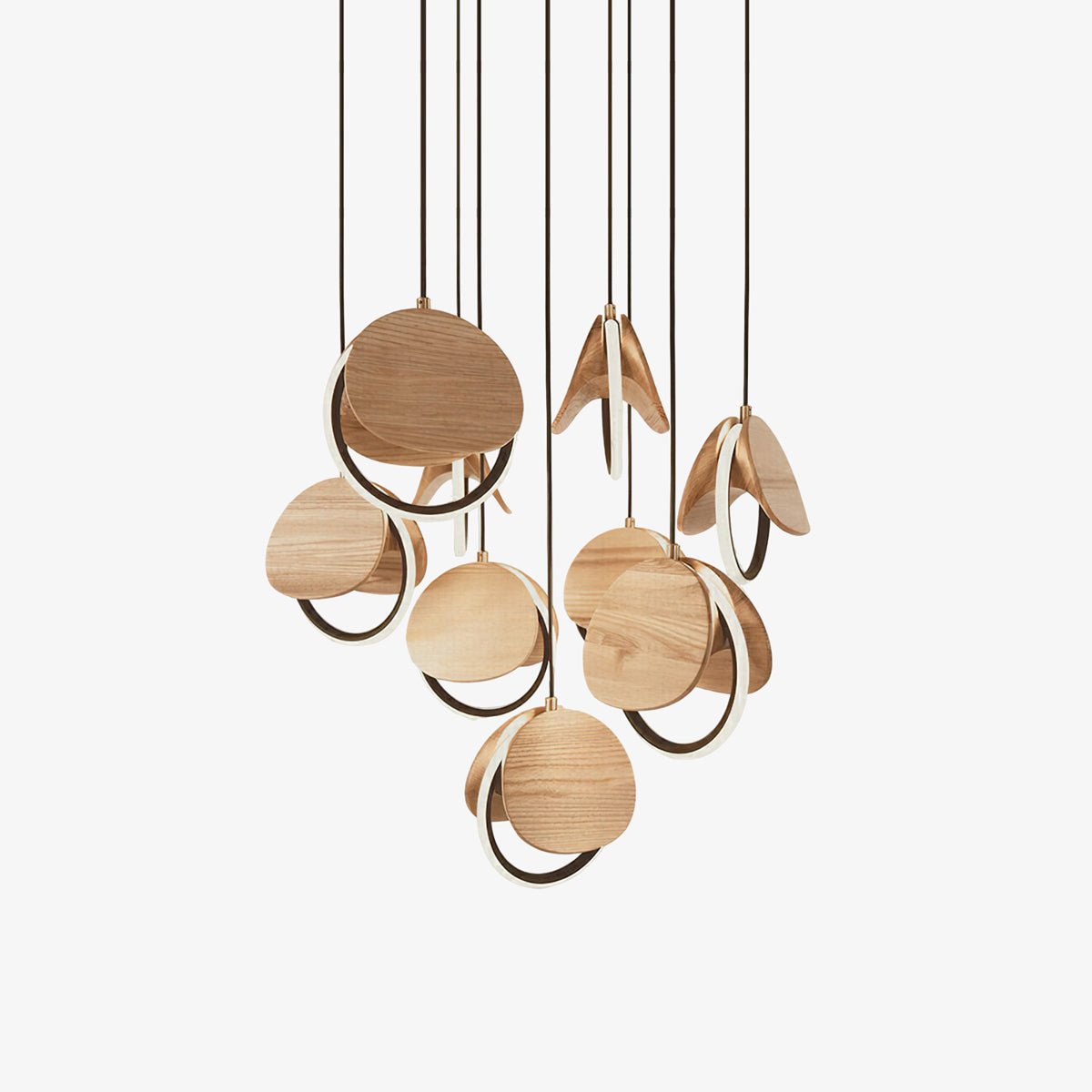 Avvelen Geometric Wood Pendant Light - Letslighting
