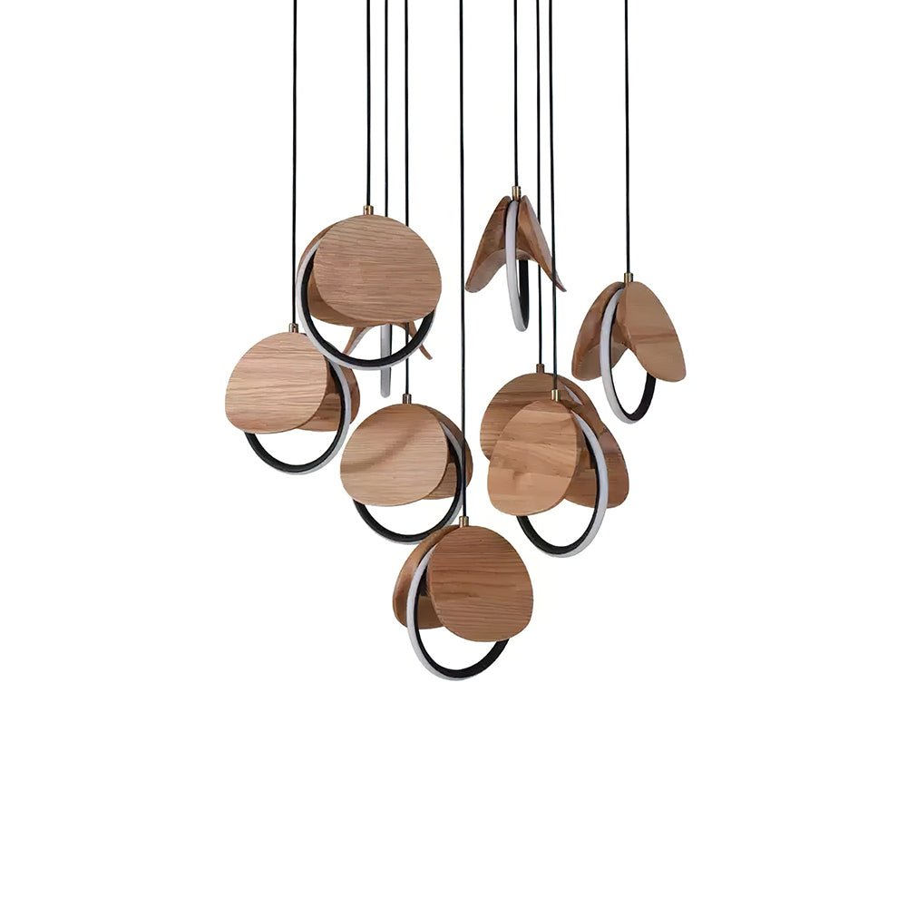 Avvelen Geometric Wood Pendant Light - Letslighting