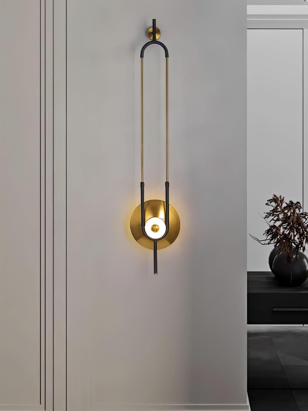 Ivory Modern Minimalist Ring Marble Wall Light - Letslighting