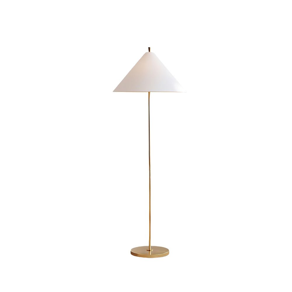Ersilil Minimalist Brass Floor Lamp - Letslighting
