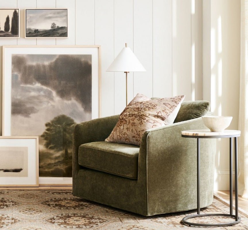 Ersilil Minimalist Brass Floor Lamp - Letslighting