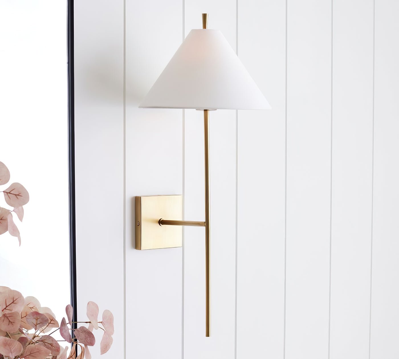 Ulveleth Vintage Industrial Fabric Wall Light - Letslighting