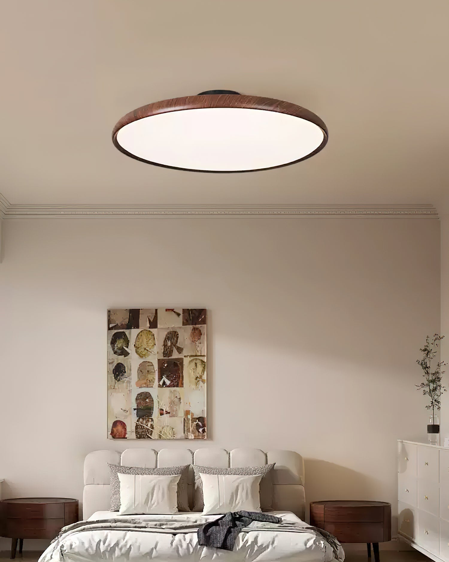 Cavelo Oval Semi-Flush Ceiling Light